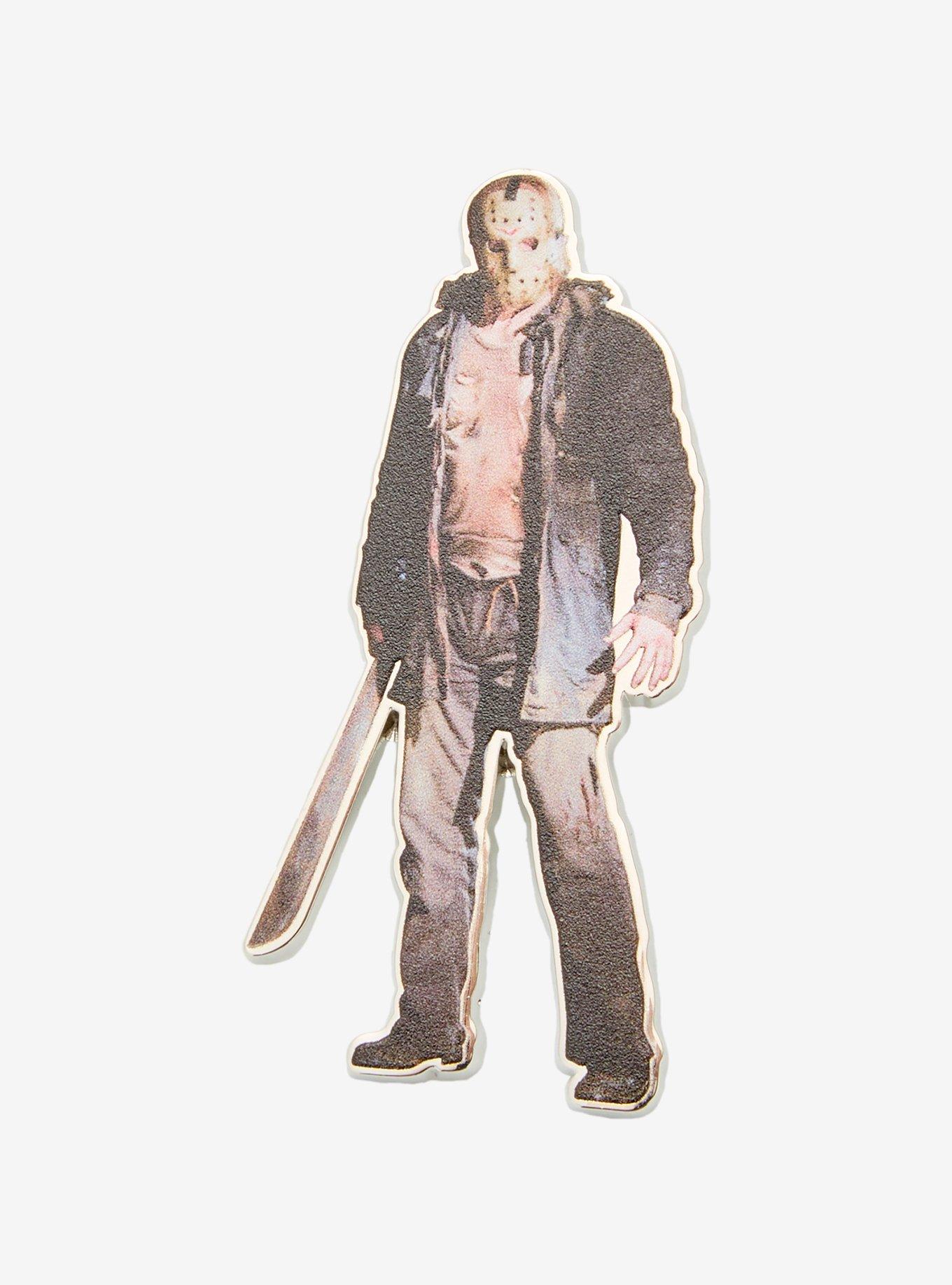 Friday The 13th Jason Enamel Pin, , hi-res