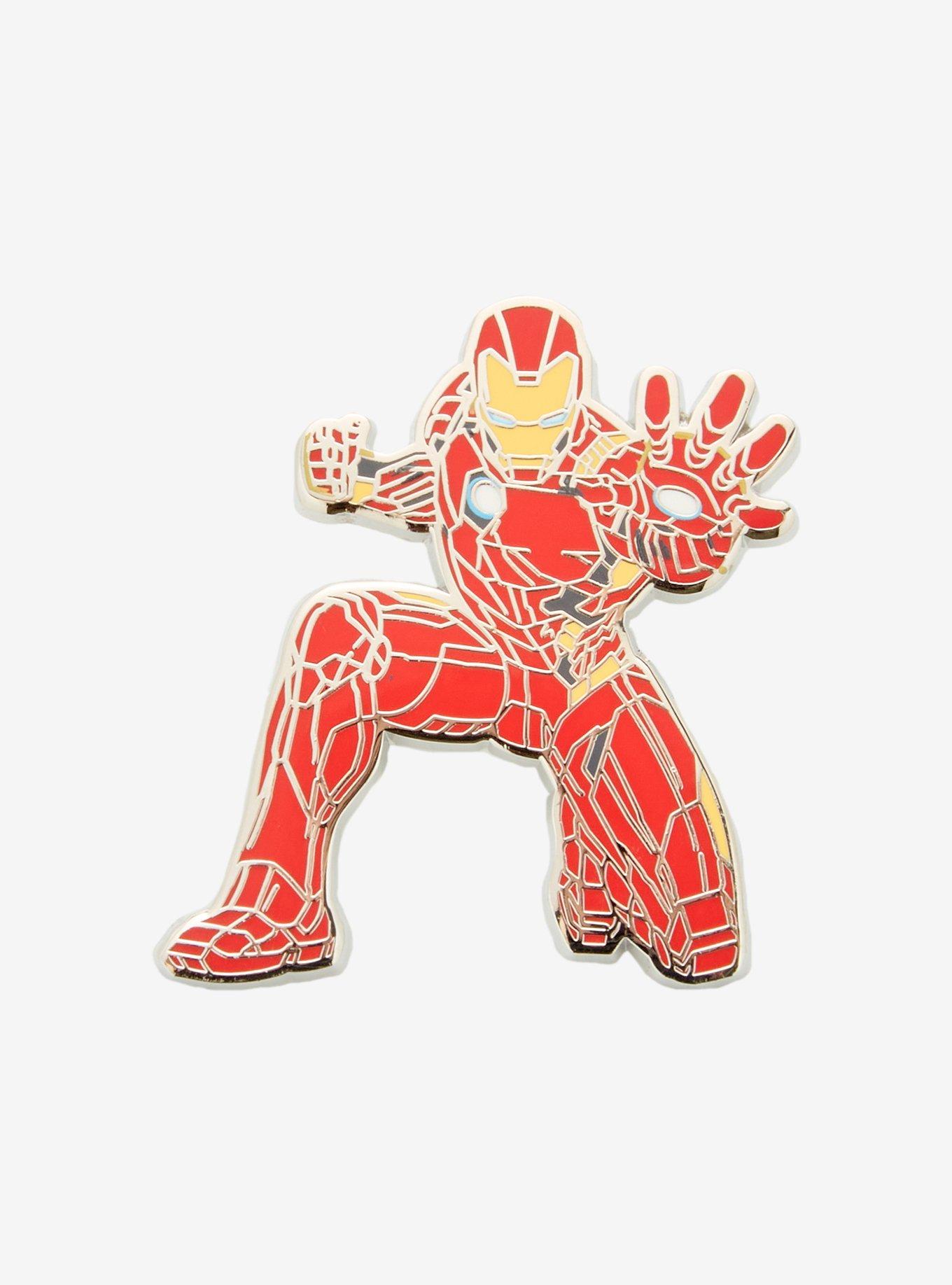 Marvel Avengers Iron Man Enamel Pin, , hi-res