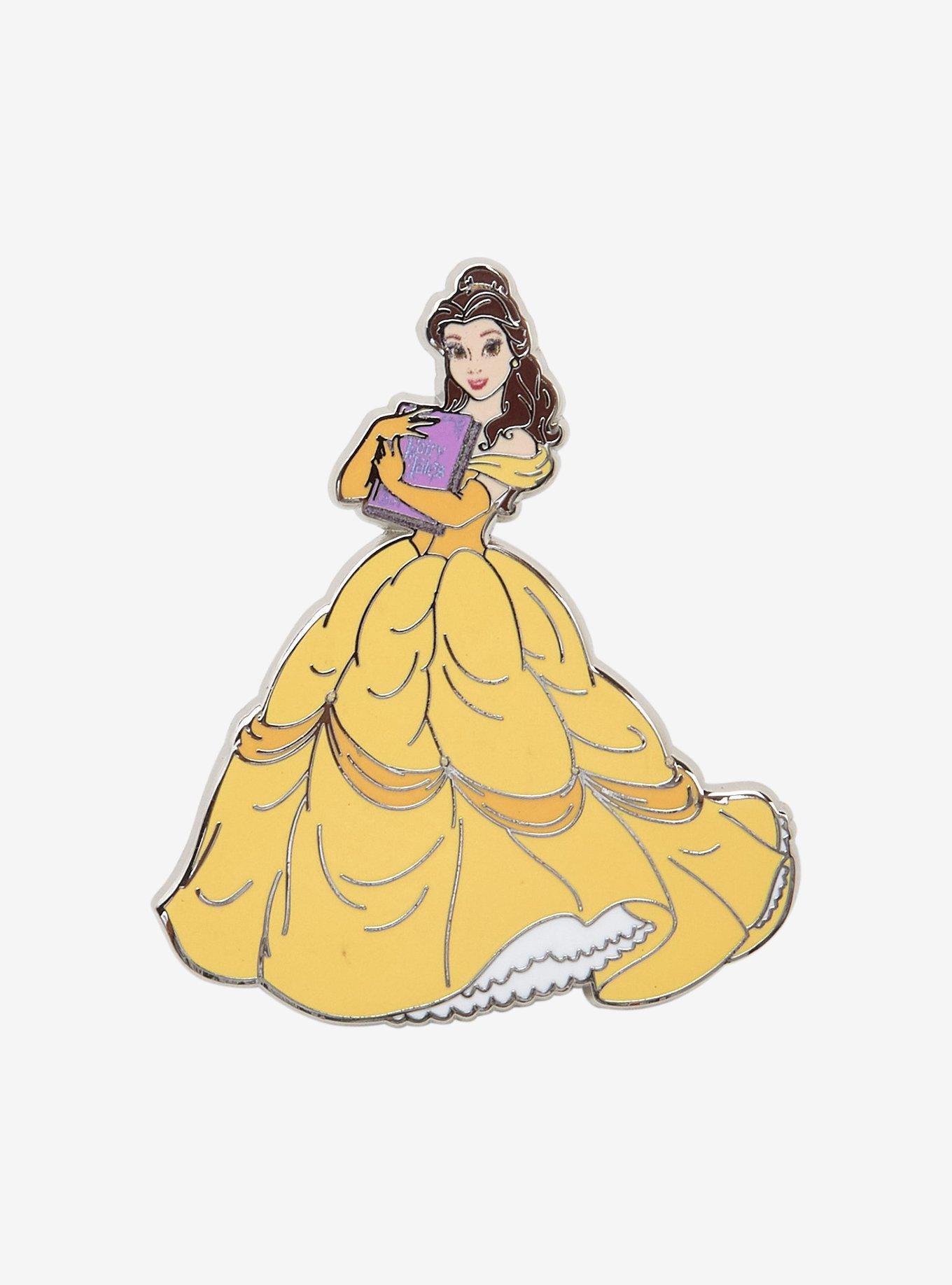 Disney Beauty And The Beast Belle Dress Enamel Pin, , hi-res