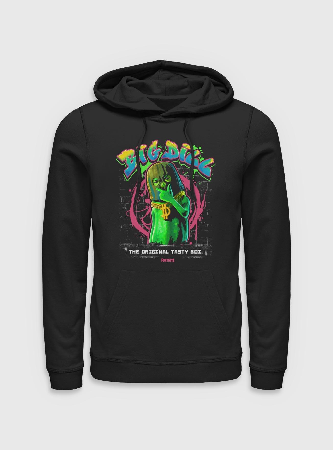 Fortnite Spray Paint Dill Hoodie, BLACK, hi-res