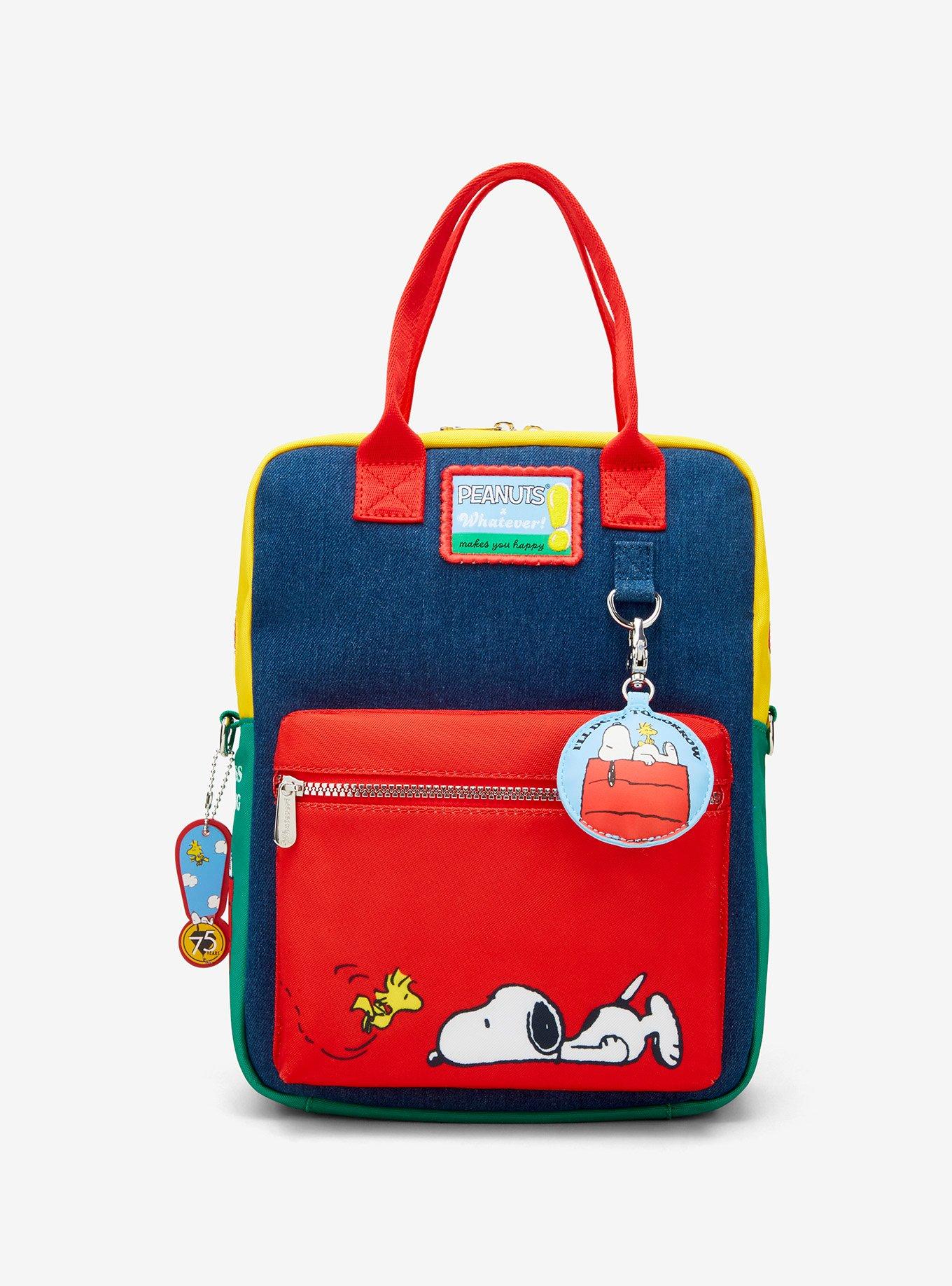 Whatever! Makes You Happy Peanuts Color-Block Mini Backpack | Hot