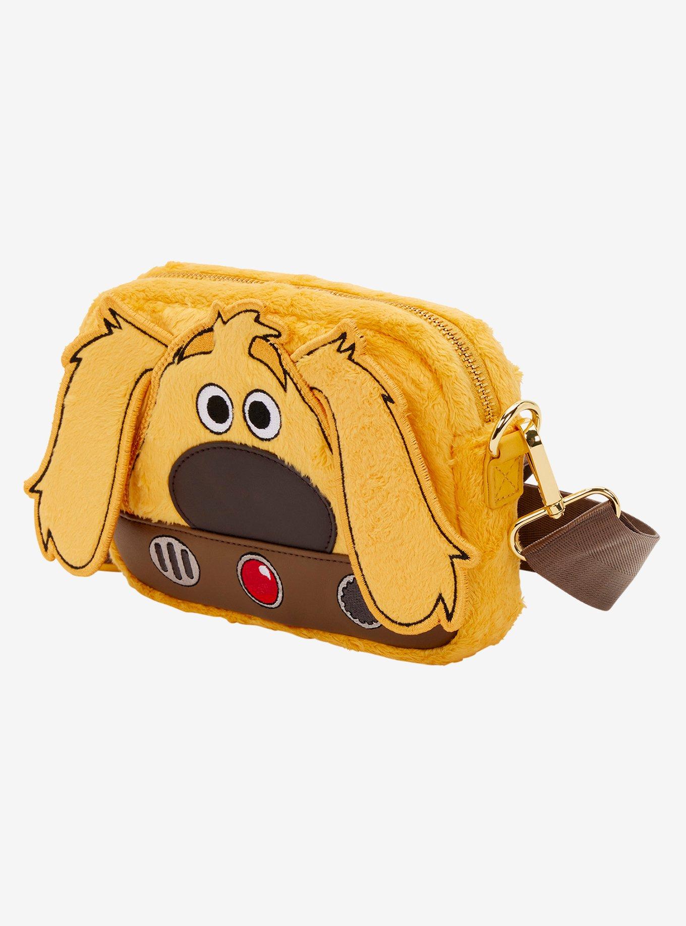 Loungefly Disney Pixar Up Dug Sling Crossbody Bag with Coin 