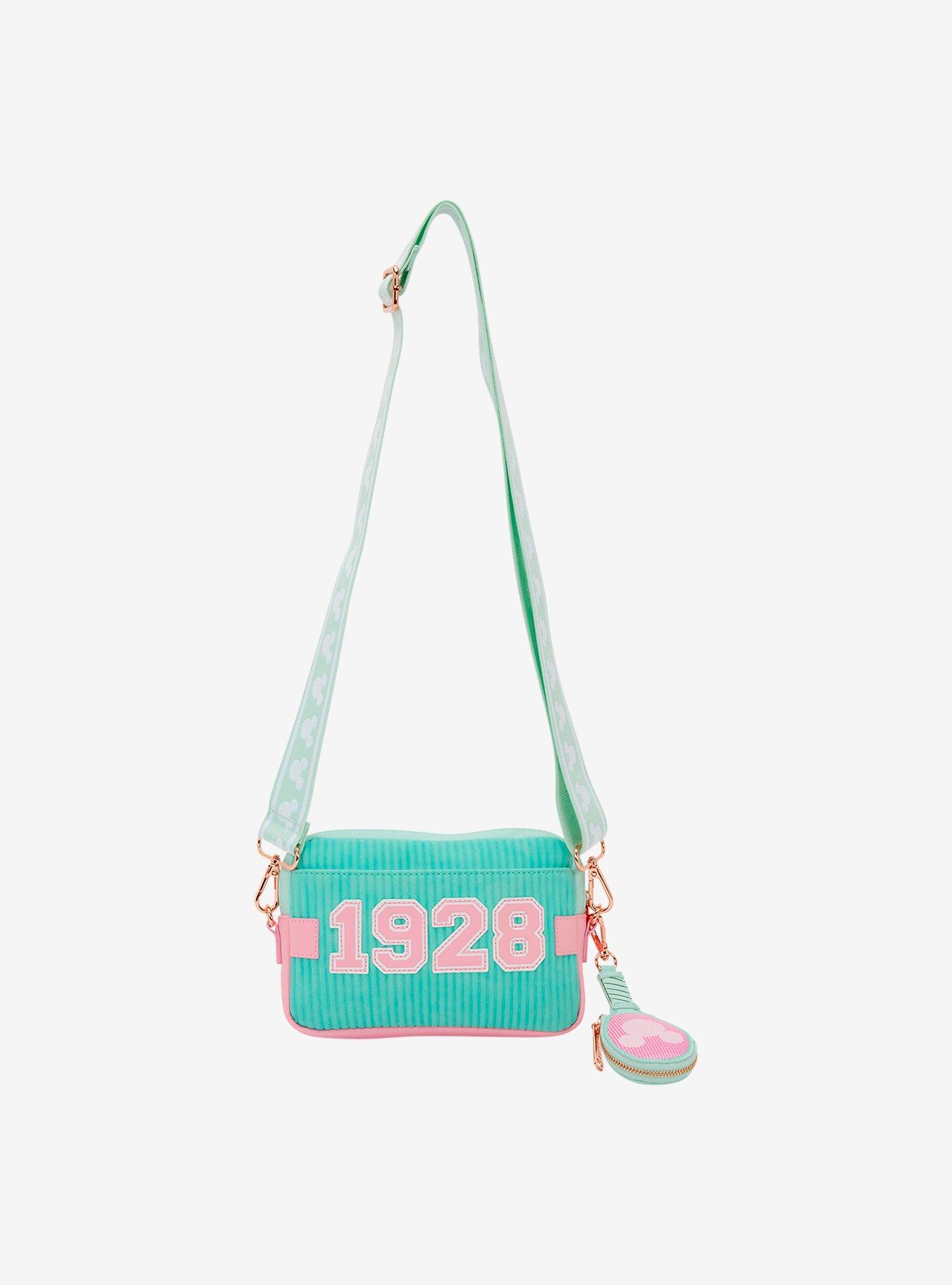 Loungefly Disney Mickey Mouse Tennis Crossbody Bag With Coin Purse, , hi-res