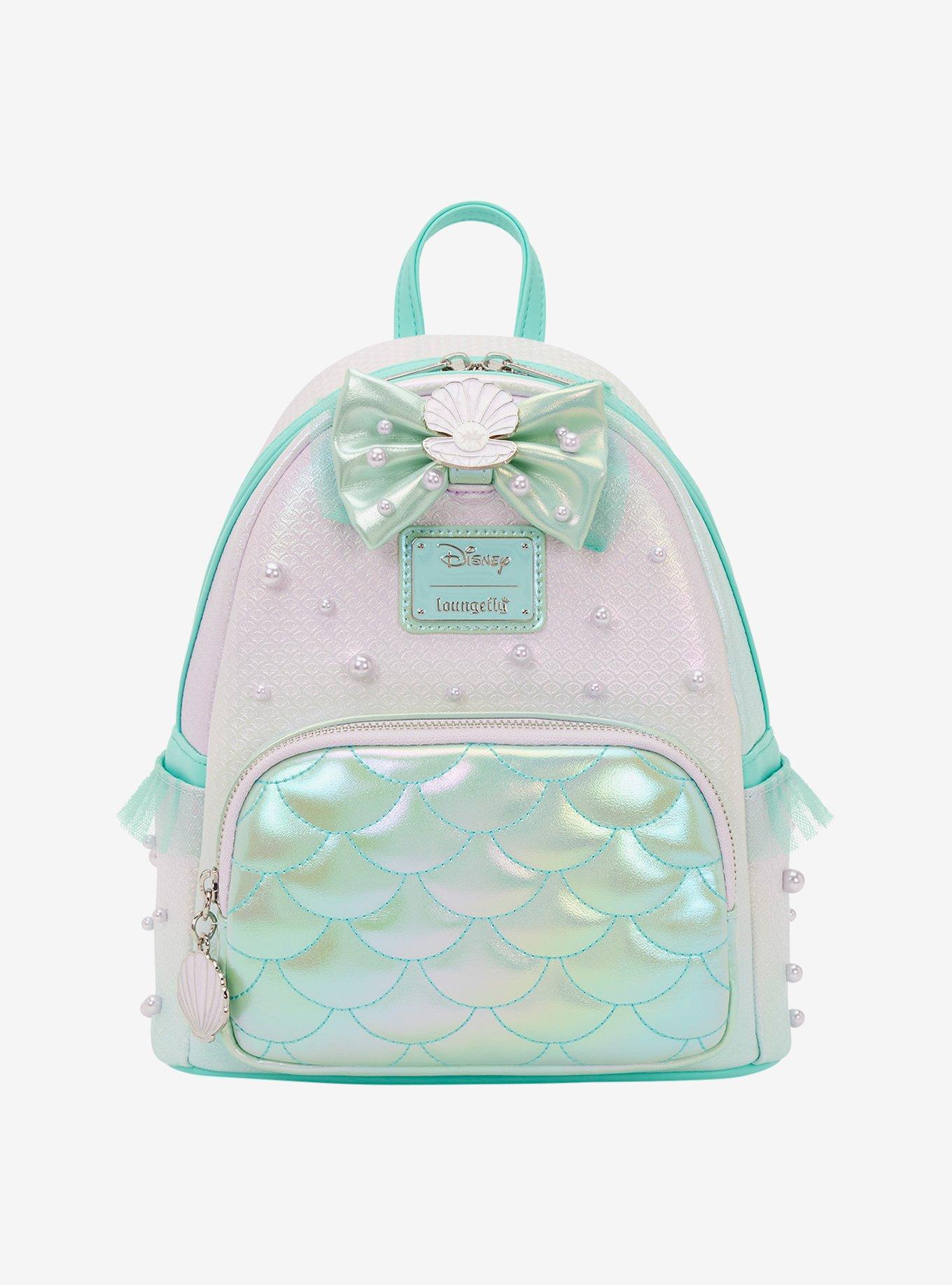 Loungefly Disney The Little Mermaid Ariel Iridescet Pearl Mini Backpack, , hi-res