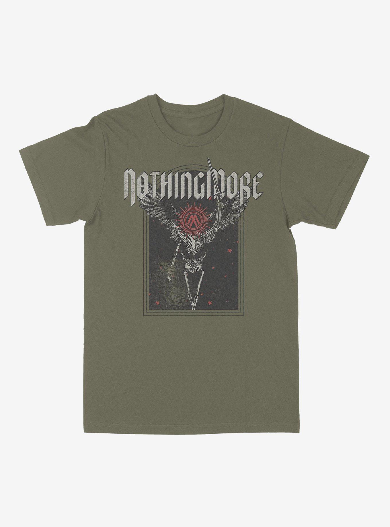 Nothing More Winged Skeleton T-Shirt, , hi-res