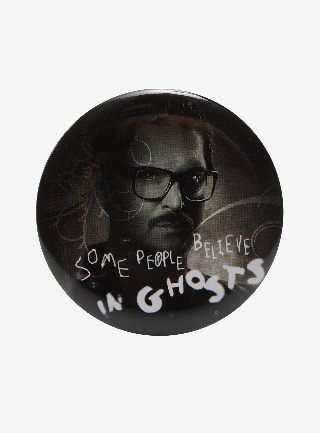Zak Bagans Some People Believe In Ghosts 3 Inch Button, , hi-res