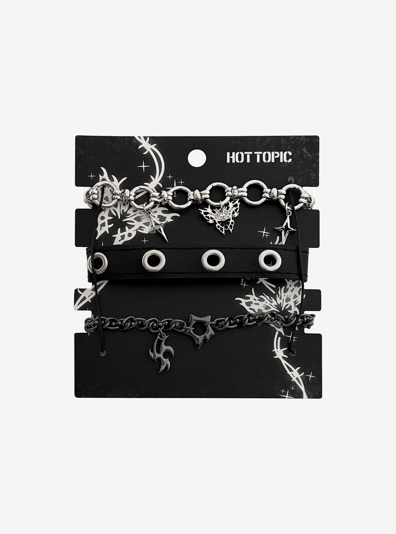 Cyber Star Chain & Cuff Bracelet Set, , hi-res