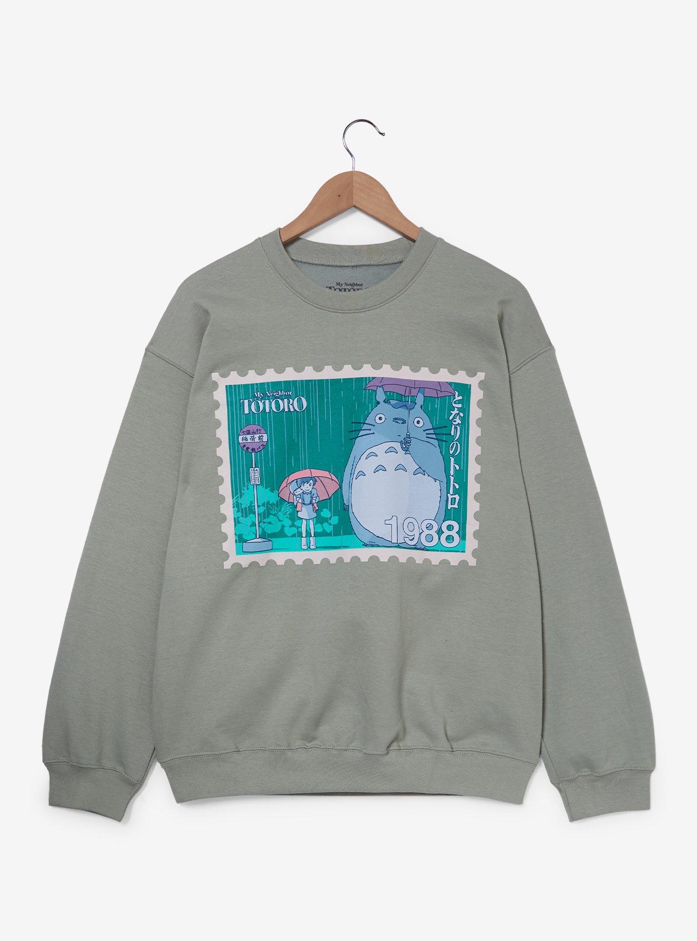 Studio Ghibli&reg; My Neighbor Totoro Bus Stop Totoro Stamp Crewneck - BoxLunch Exclusive, , hi-res
