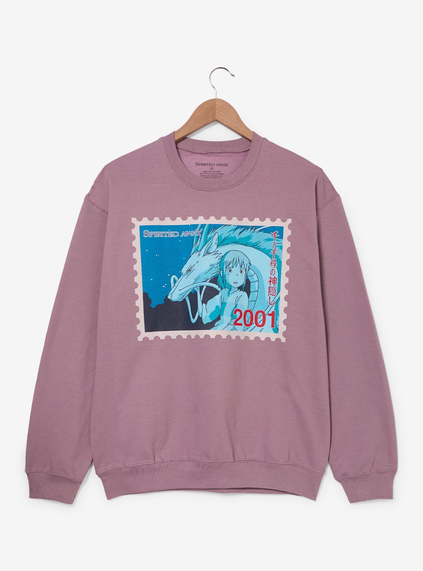 Studio Ghibli&reg; Spirited Away Haku & Chihiro Stamp Crewneck - BoxLunch Exclusive, , hi-res