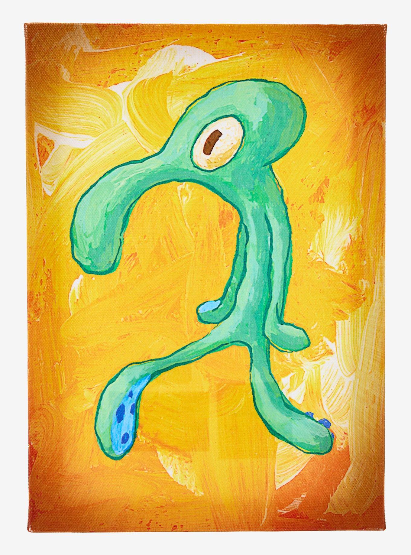 SpongeBob SquarePants Squidward Bold And Brash Canvas Wall Art, , hi-res