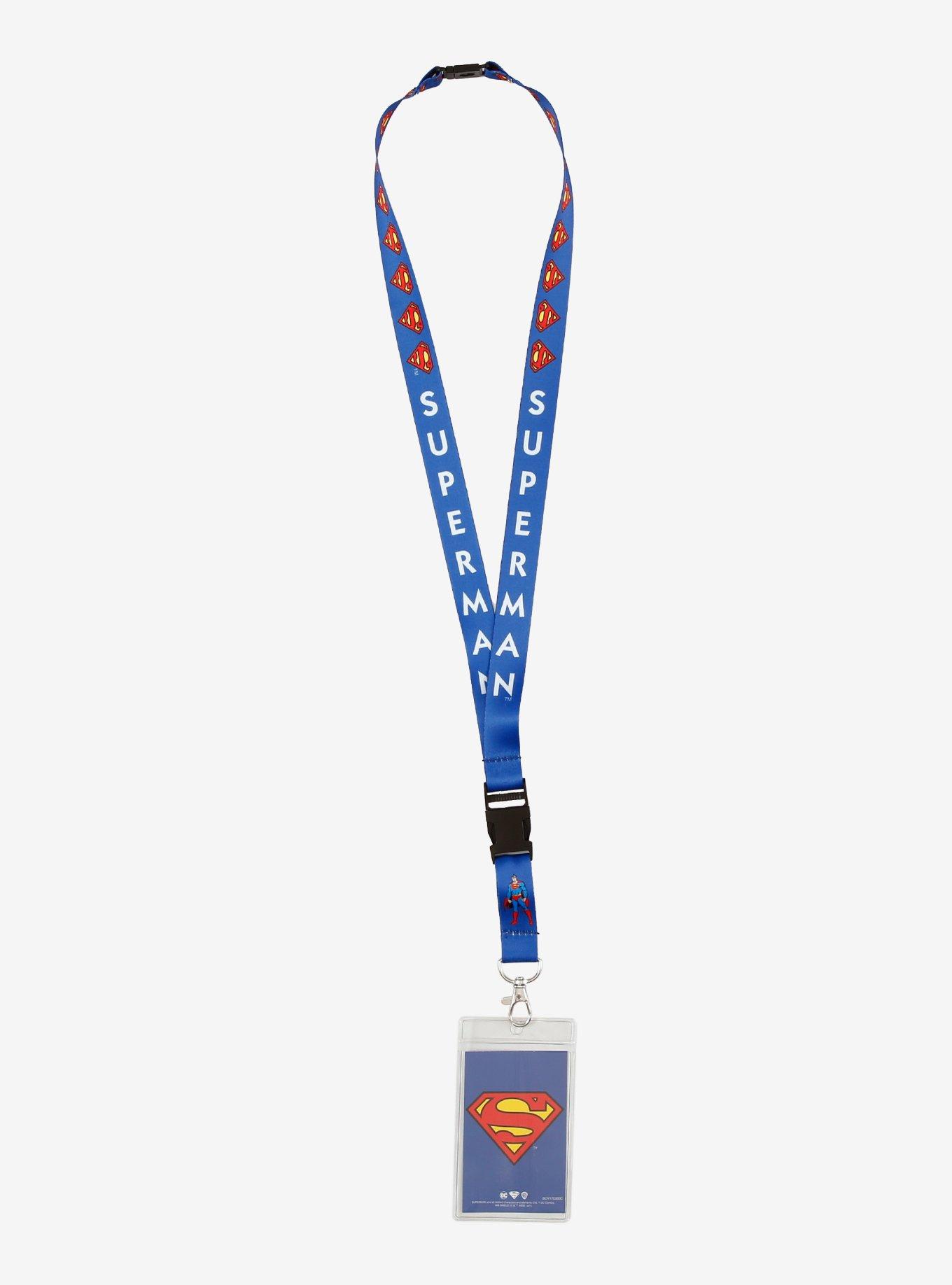 DC Comics Superman Logo Lanyard, , hi-res
