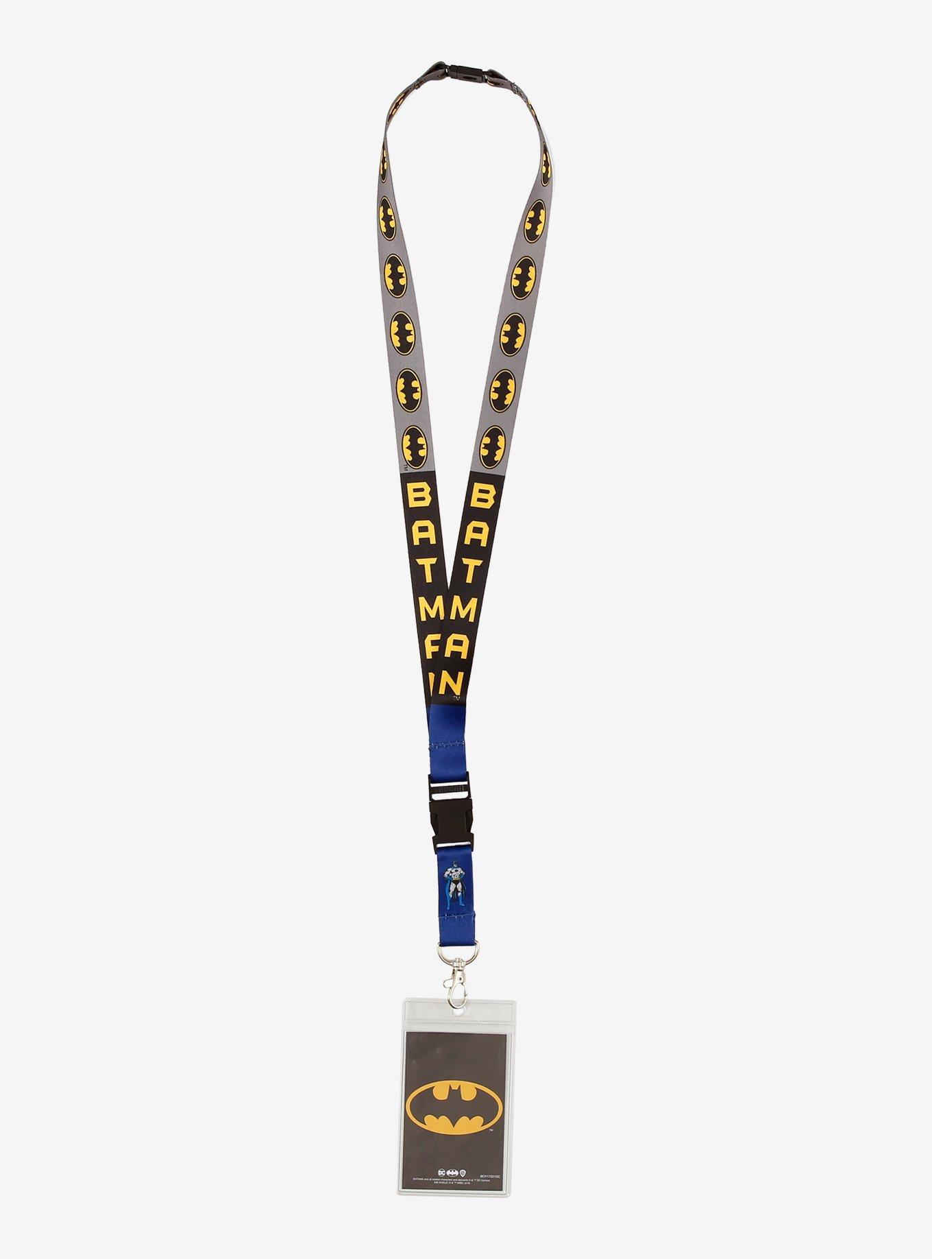 DC Comics Batman Logo Lanyard, , hi-res