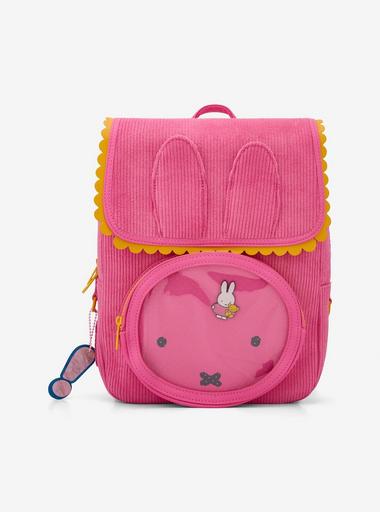 MIFFY-Imported (NWT) Mini Nylon Backpack Miffy Embroidered Mini Backpack | Black Daypack 25cm main image 3