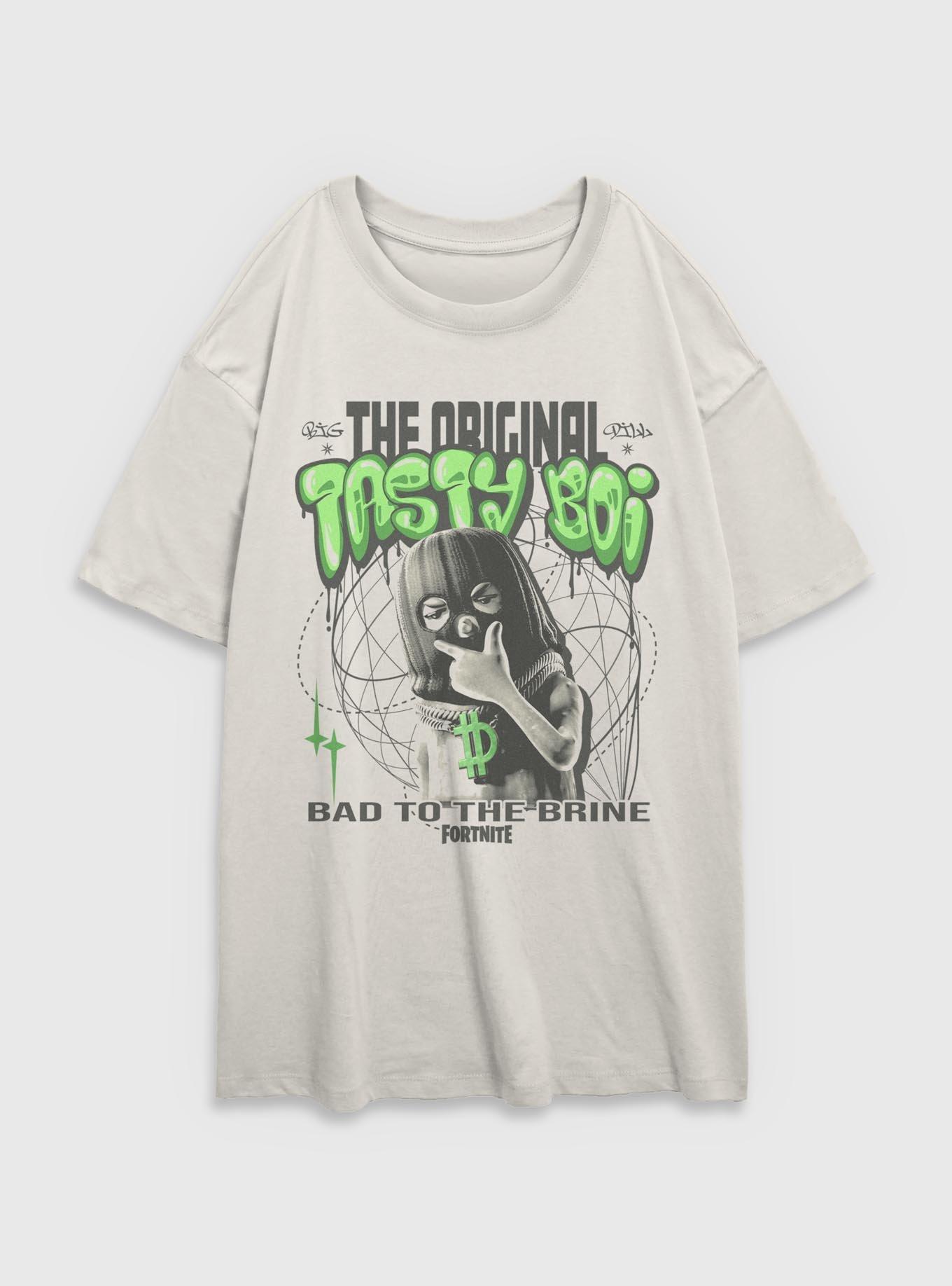 Fortnite Bad Brine Girls Oversized T-Shirt, , hi-res