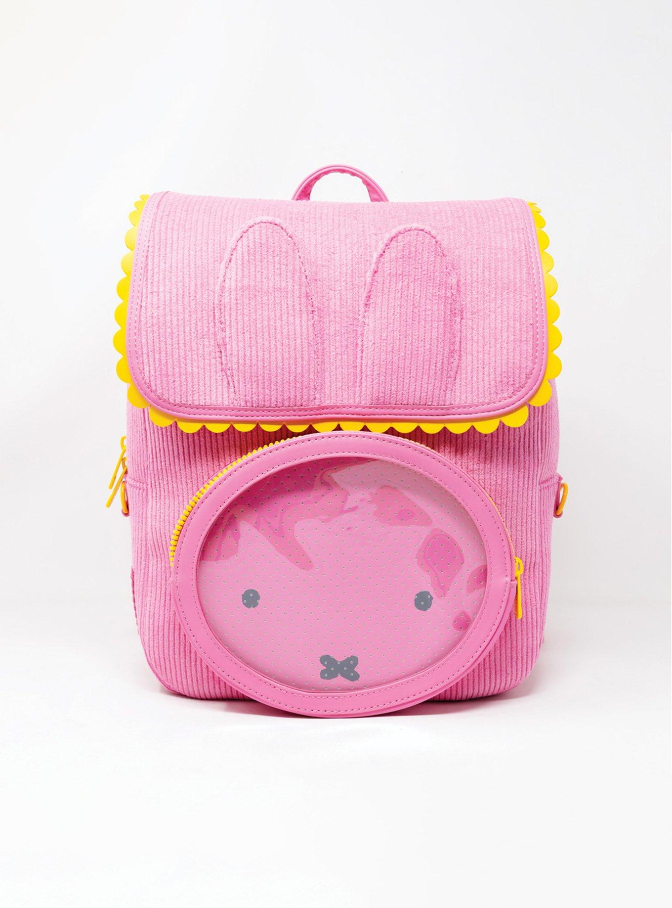 Whatever! Makes You Happy x Miffy Corduroy Pin Display Mini Backpack, , hi-res