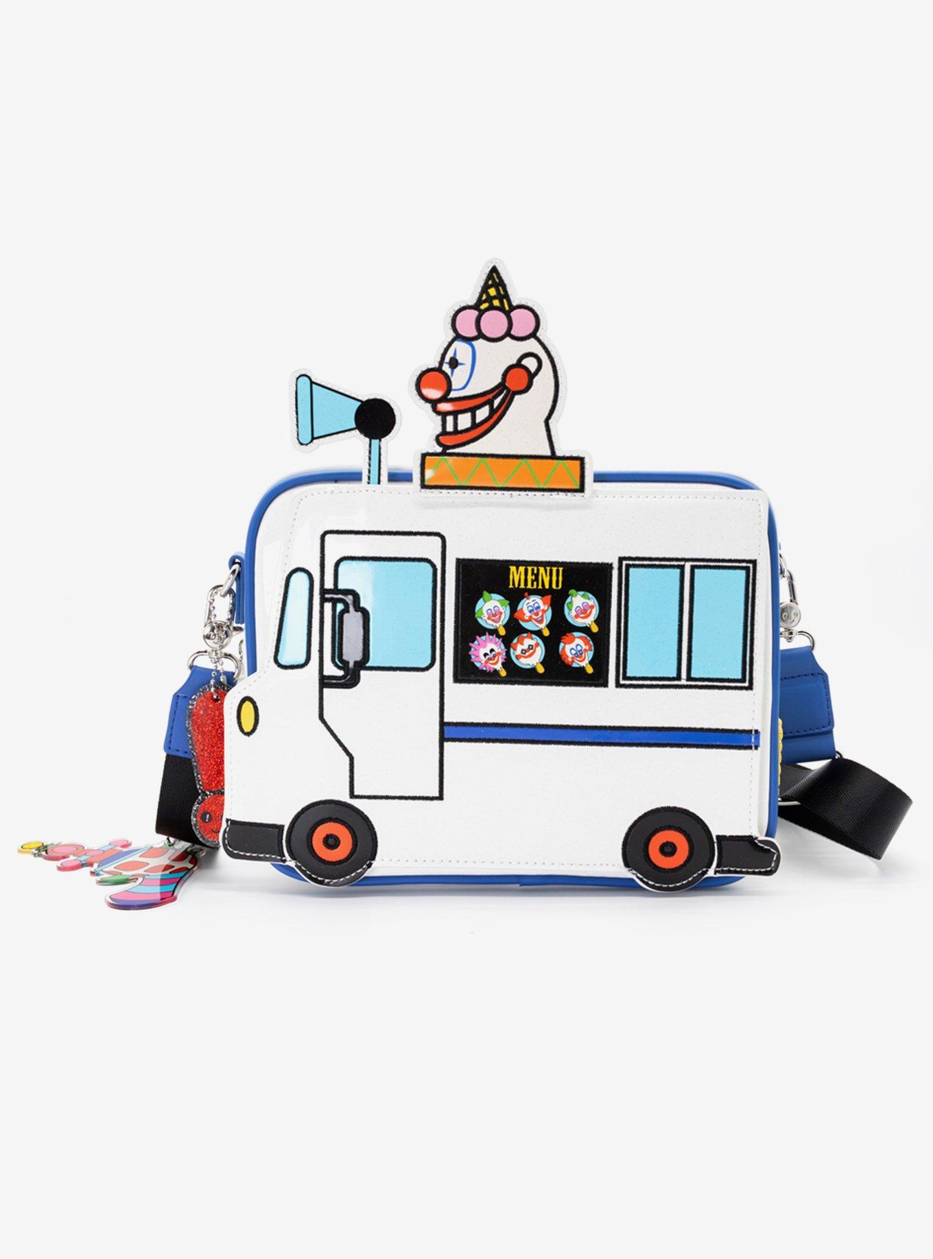 Whatever! Makes You Happy x Killer Klowns From Outer Space JoJo's Ice Cream Truck Figural Crossbody Bag with Bag Charm, , hi-res