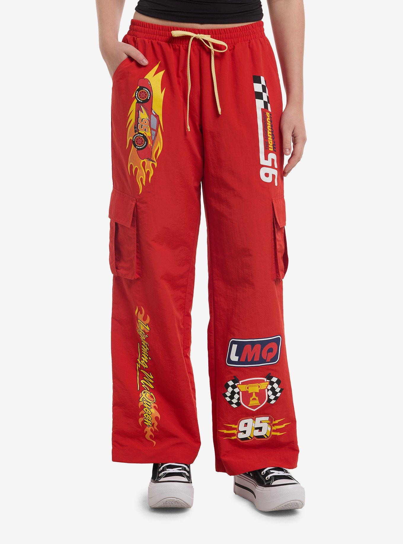 Disney Pixar Cars Lightning McQueen Nylon Cargo Pants