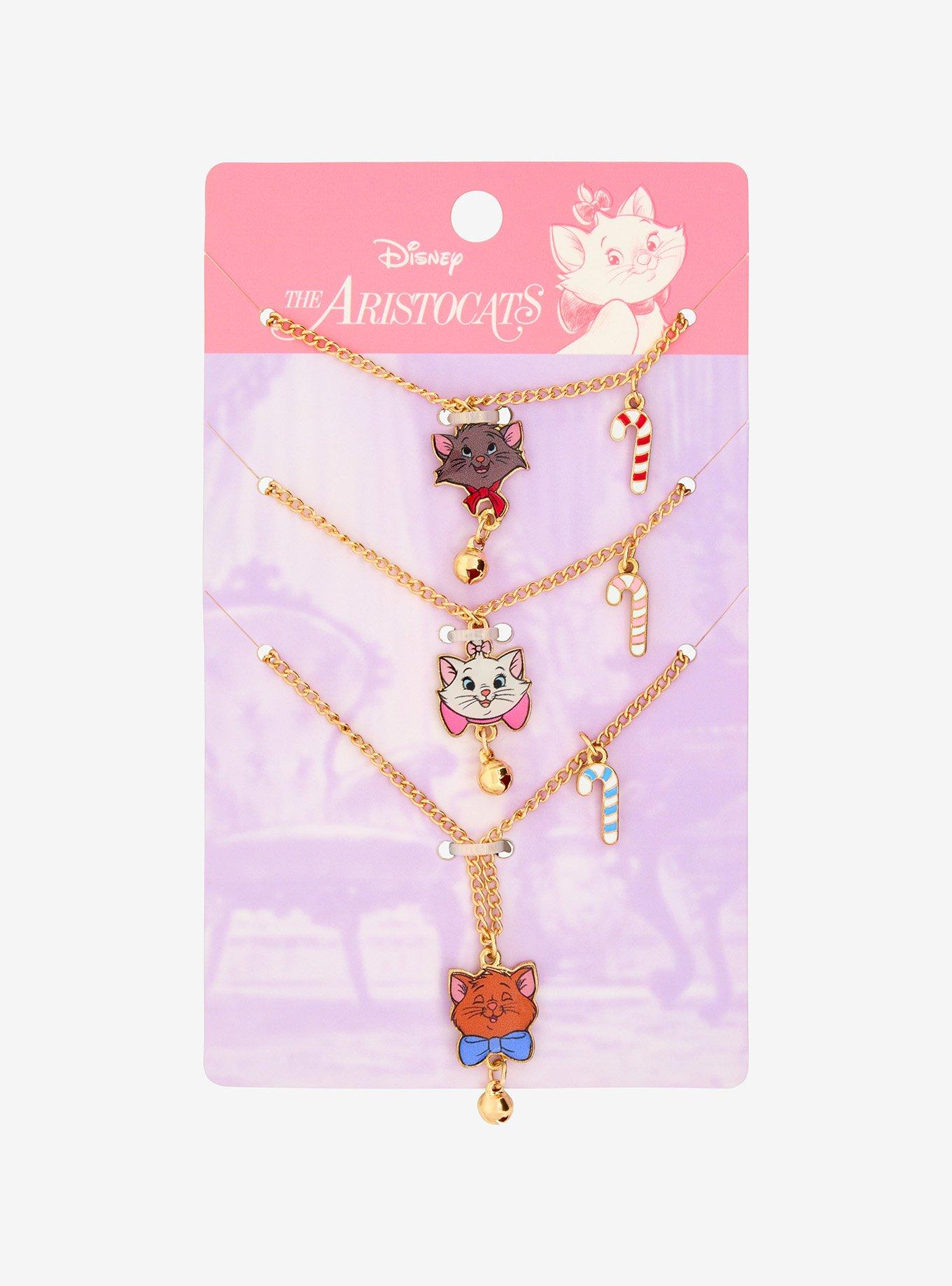 Disney The Aristocats Holiday Necklace Set, , hi-res