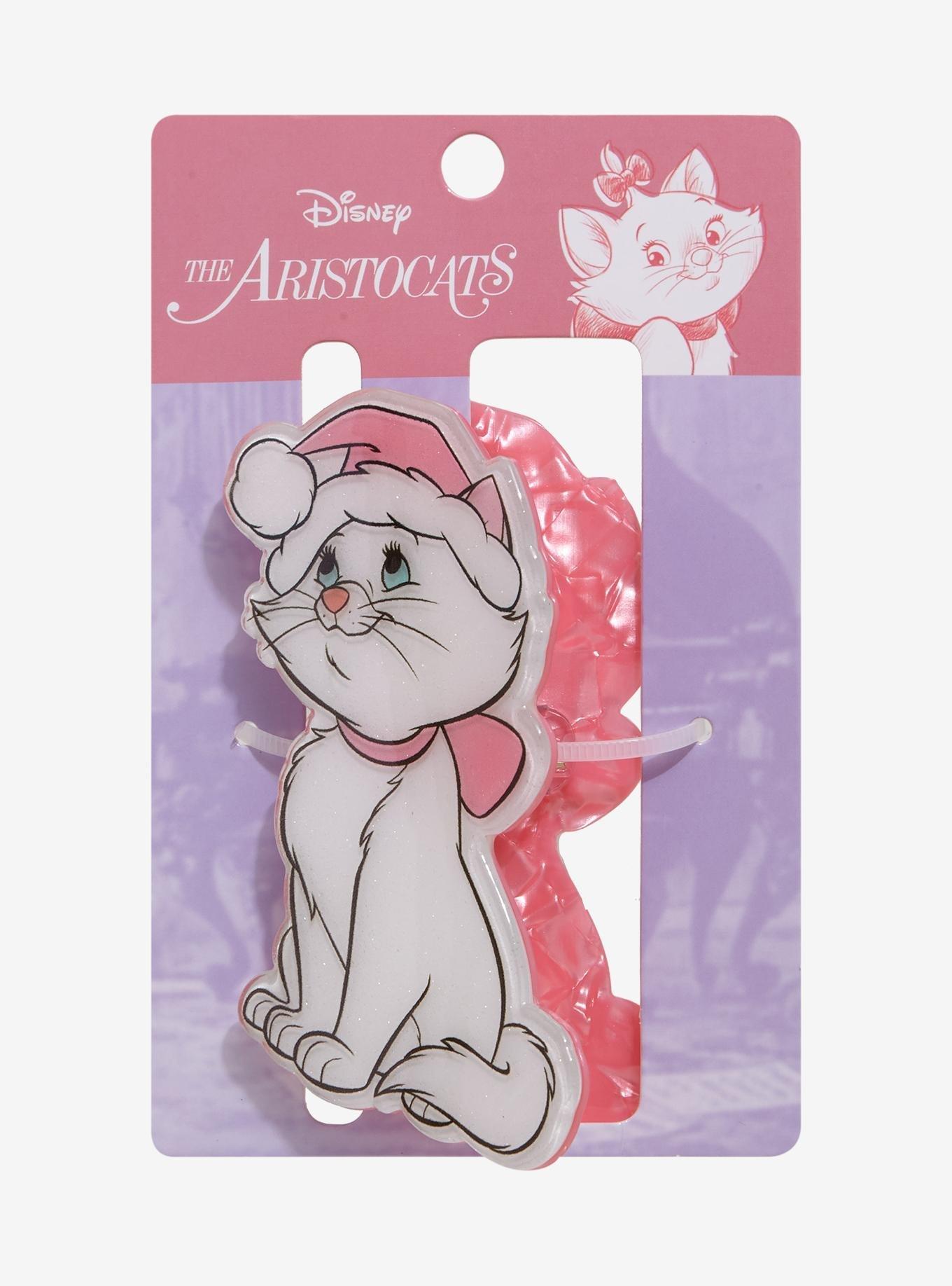 Disney The Aristocats Marie Santa Hat Glitter Claw Hair Clip, , hi-res