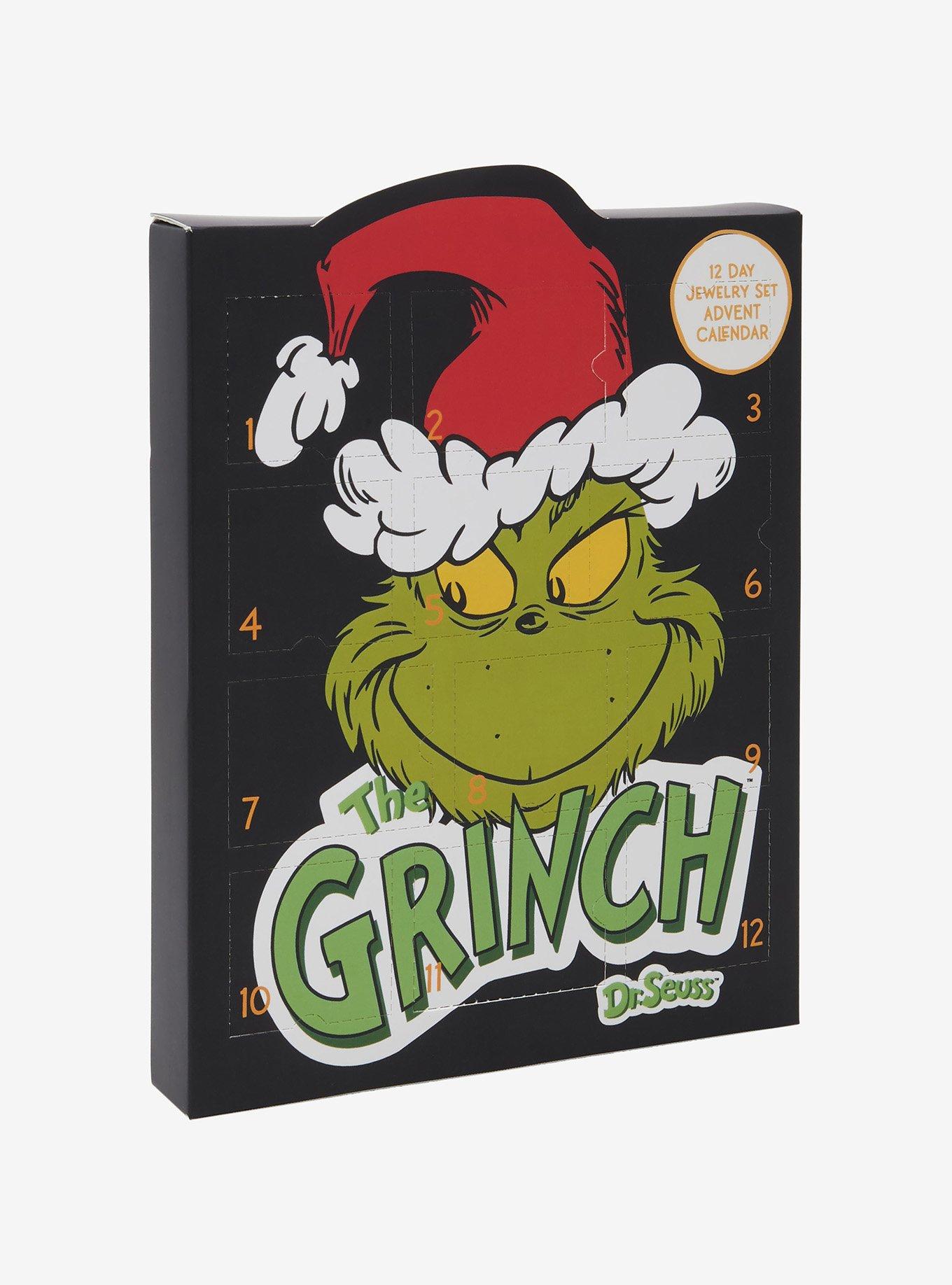 Dr. Seuss How The Grinch Stole Christmas! Grinch Advent Calendar Bracelet Set