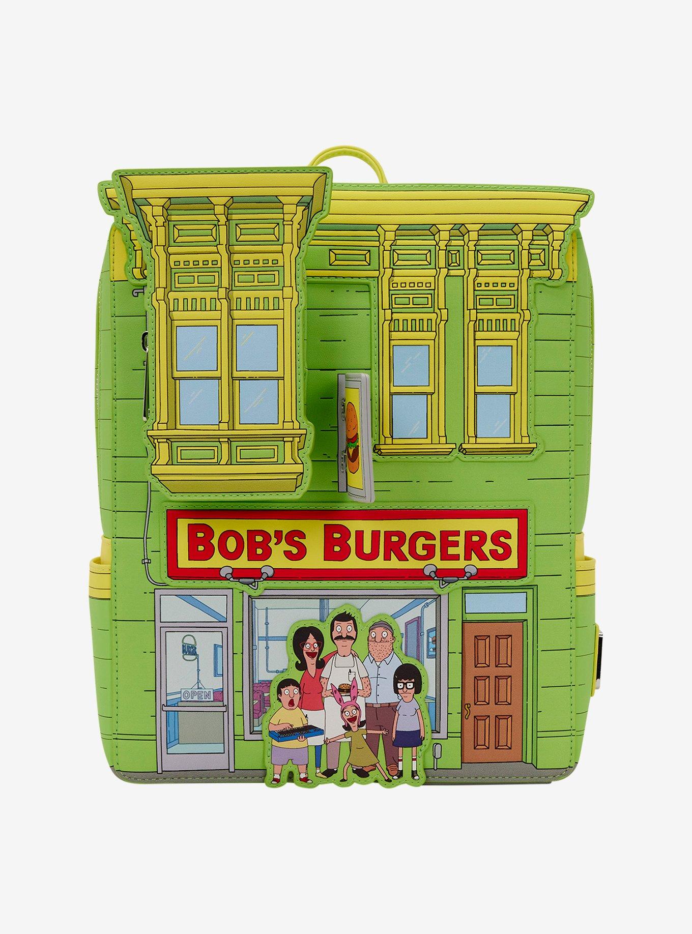 Loungefly Bob's Burgers Restaurant Figural Mini Backpack
