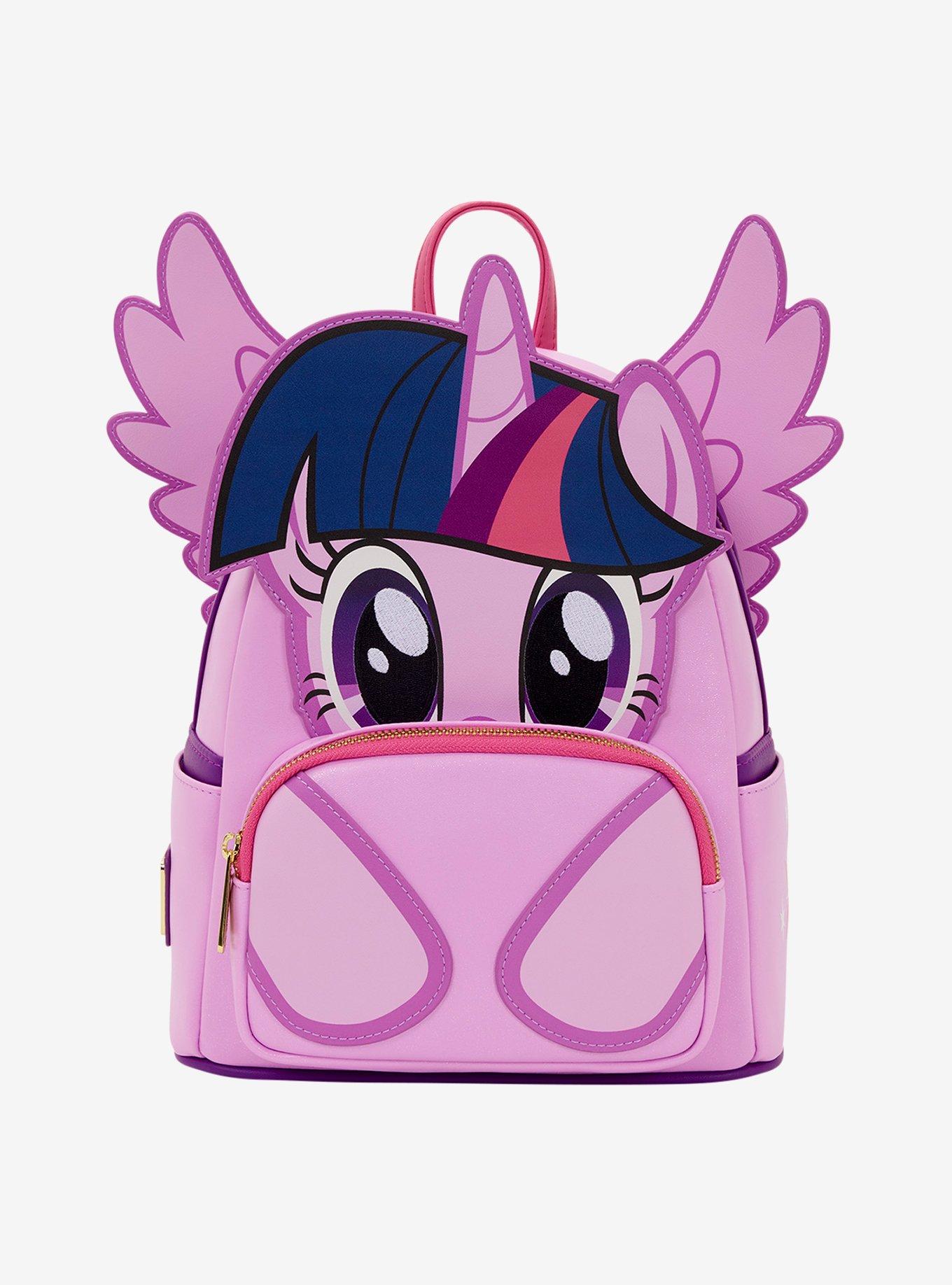 Loungefly My Little Pony Twilight Sparkle Glitter Figural Mini Backpack, , hi-res