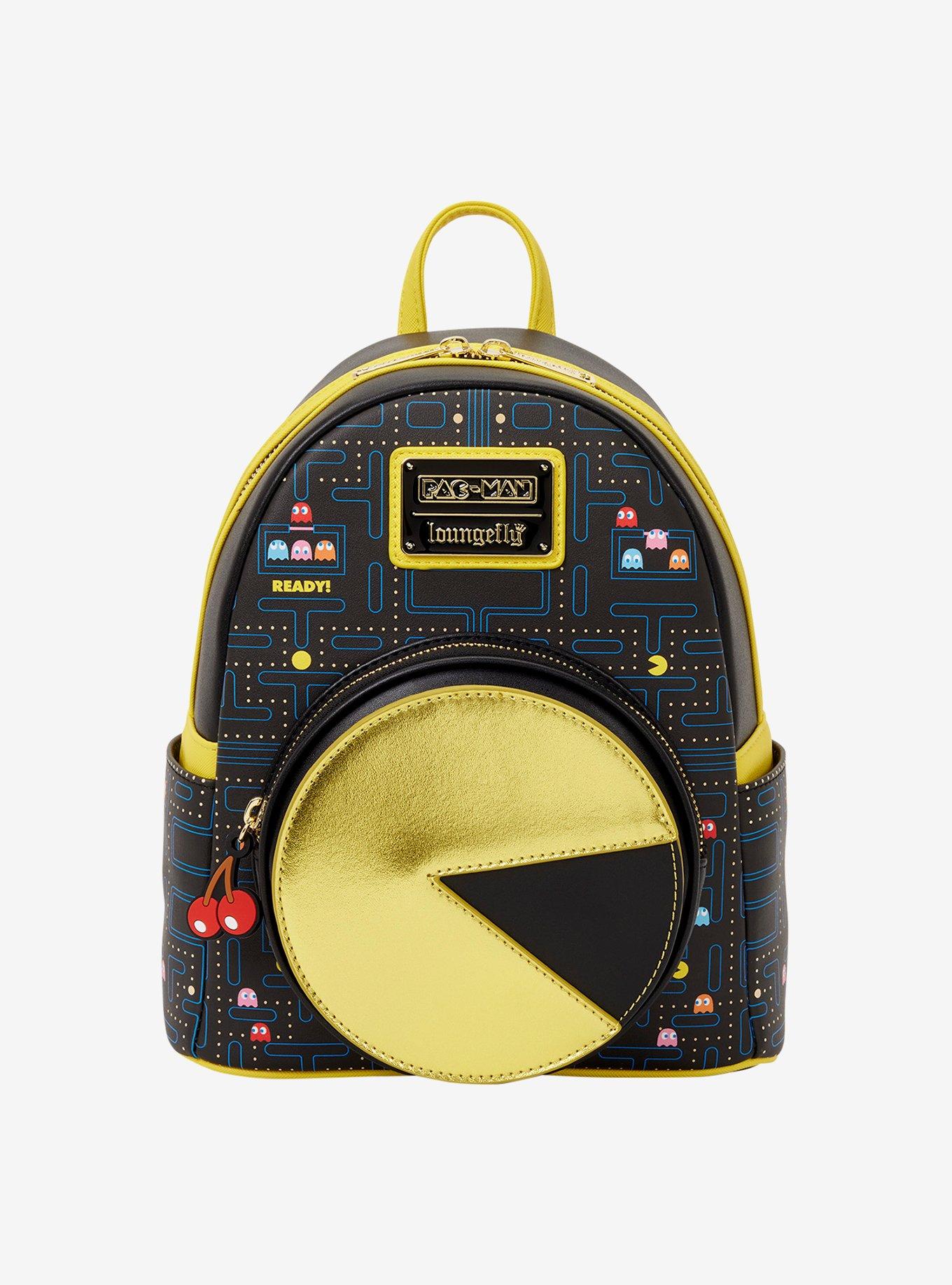 Loungfly PAC-MAN Glow-in-the-Dark Mini Backpack, , hi-res