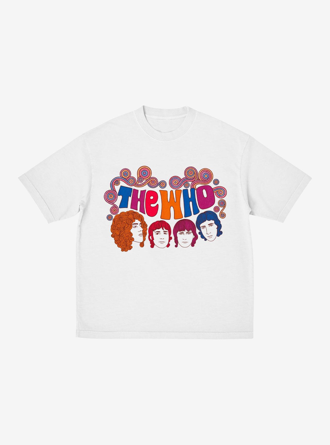 The Who Group Spirals T-Shirt, , hi-res