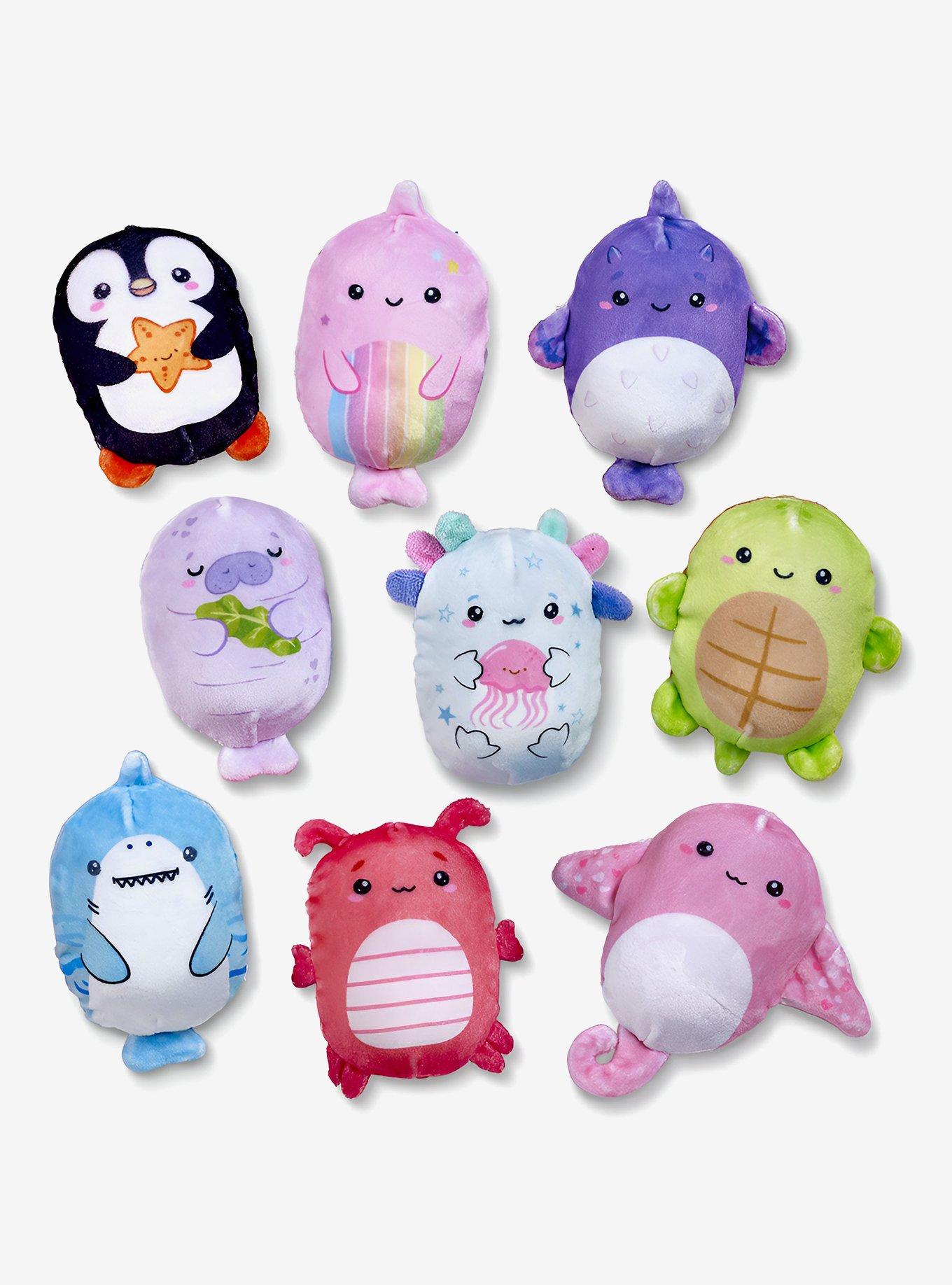 Sea Life Bubble Stuffed Assorted Squishy Plush, , hi-res