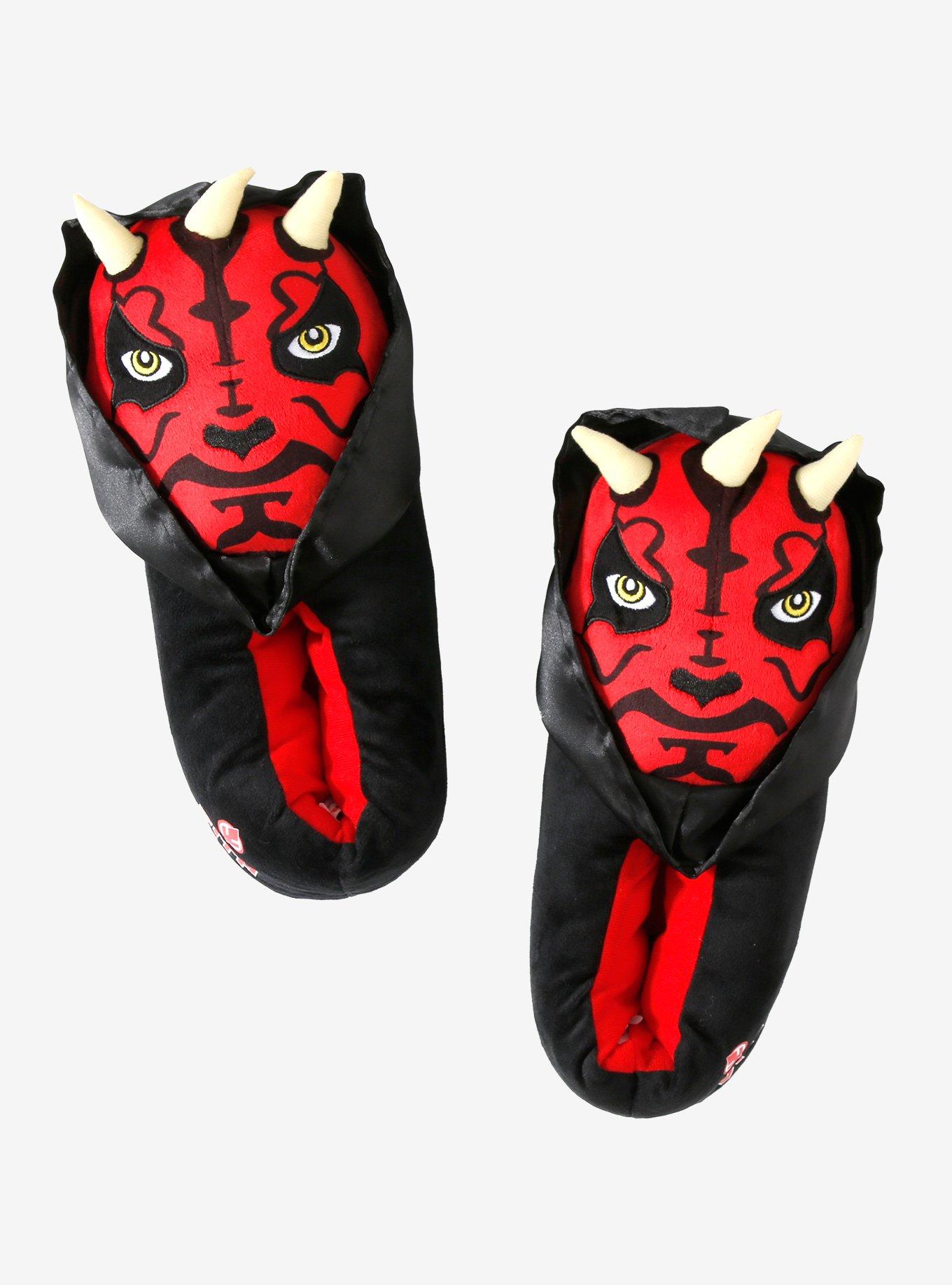 Star Wars Darth Maul 3D Plush Slippers, , hi-res