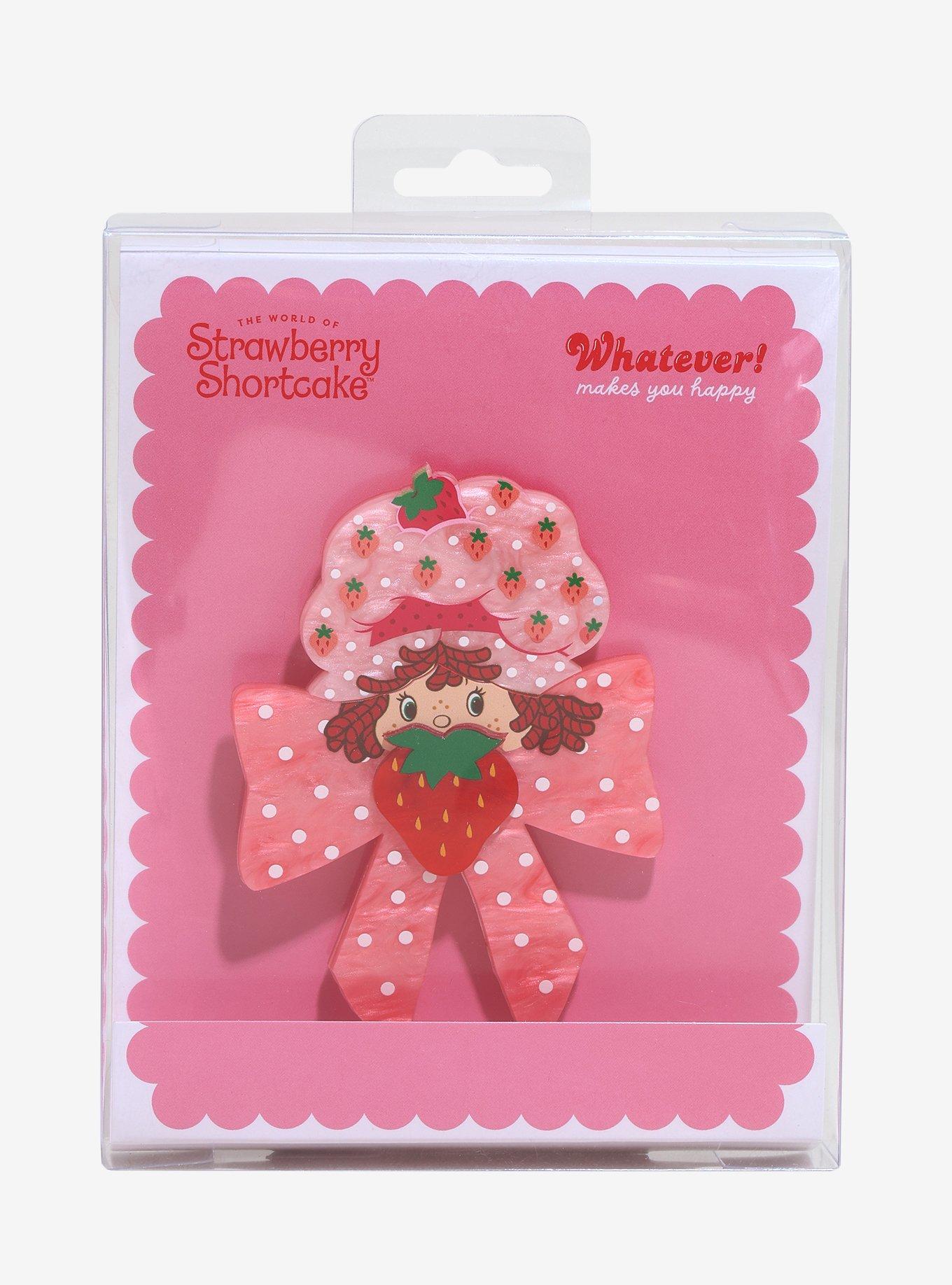 Whatever! Makes You Happy Strawberry Shortcake Brooch, , hi-res