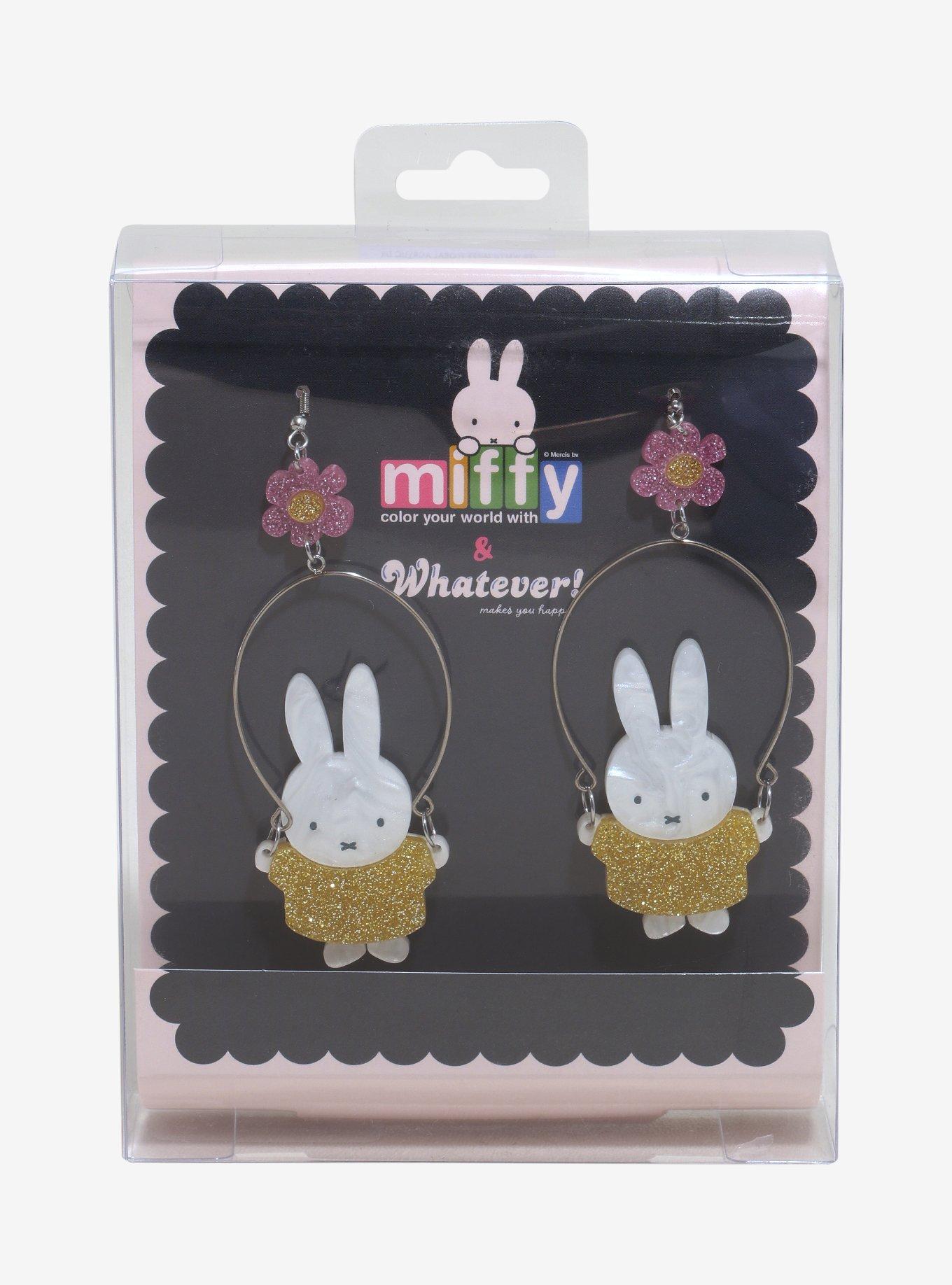 Whatever! Makes You Happy Miffy Jump Rope Earrings, , hi-res