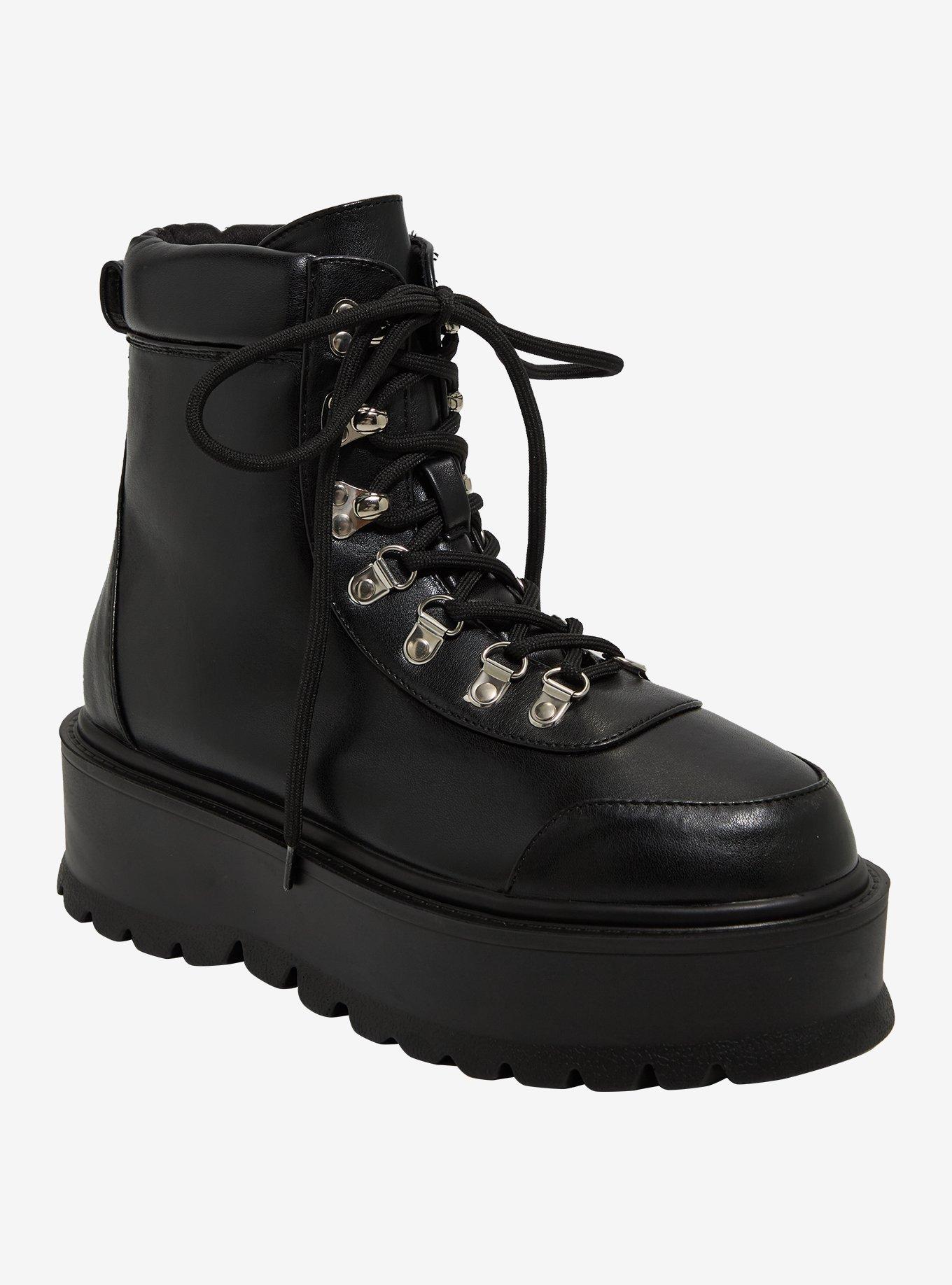 Koi Black Hydra Platform Boots, , hi-res