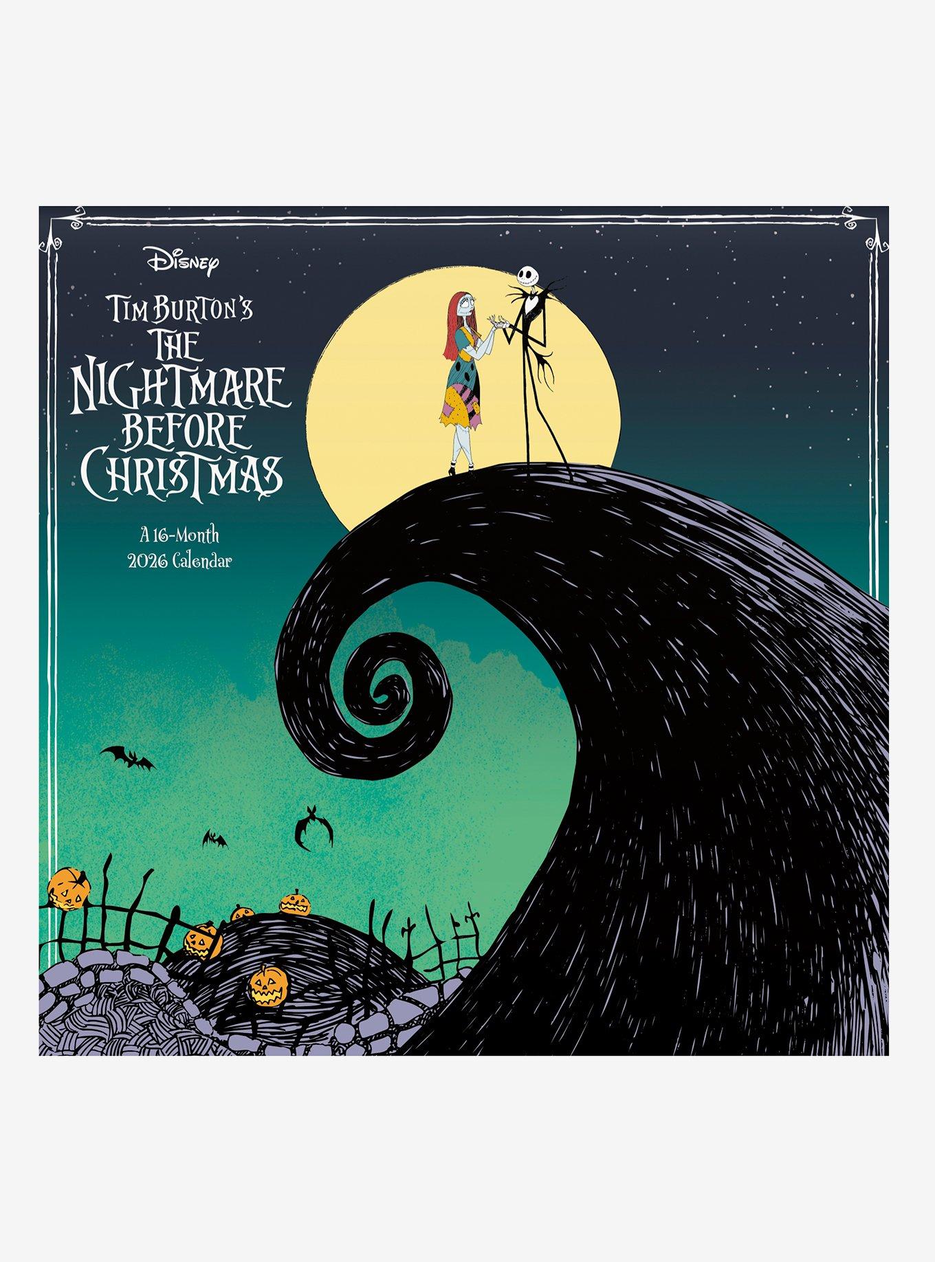 The Nightmare Before Christmas 2026 Wall Calendar, , hi-res