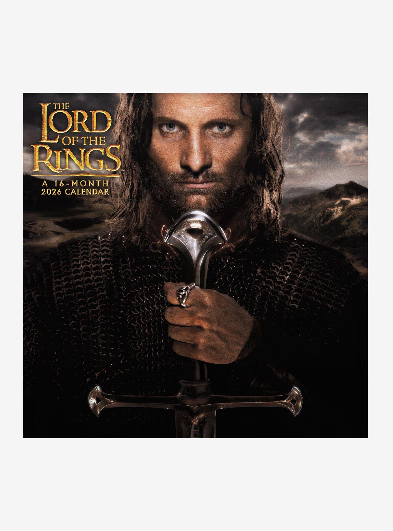 The Lord Of The Rings September 2025 - December 2026 Calendar, , hi-res