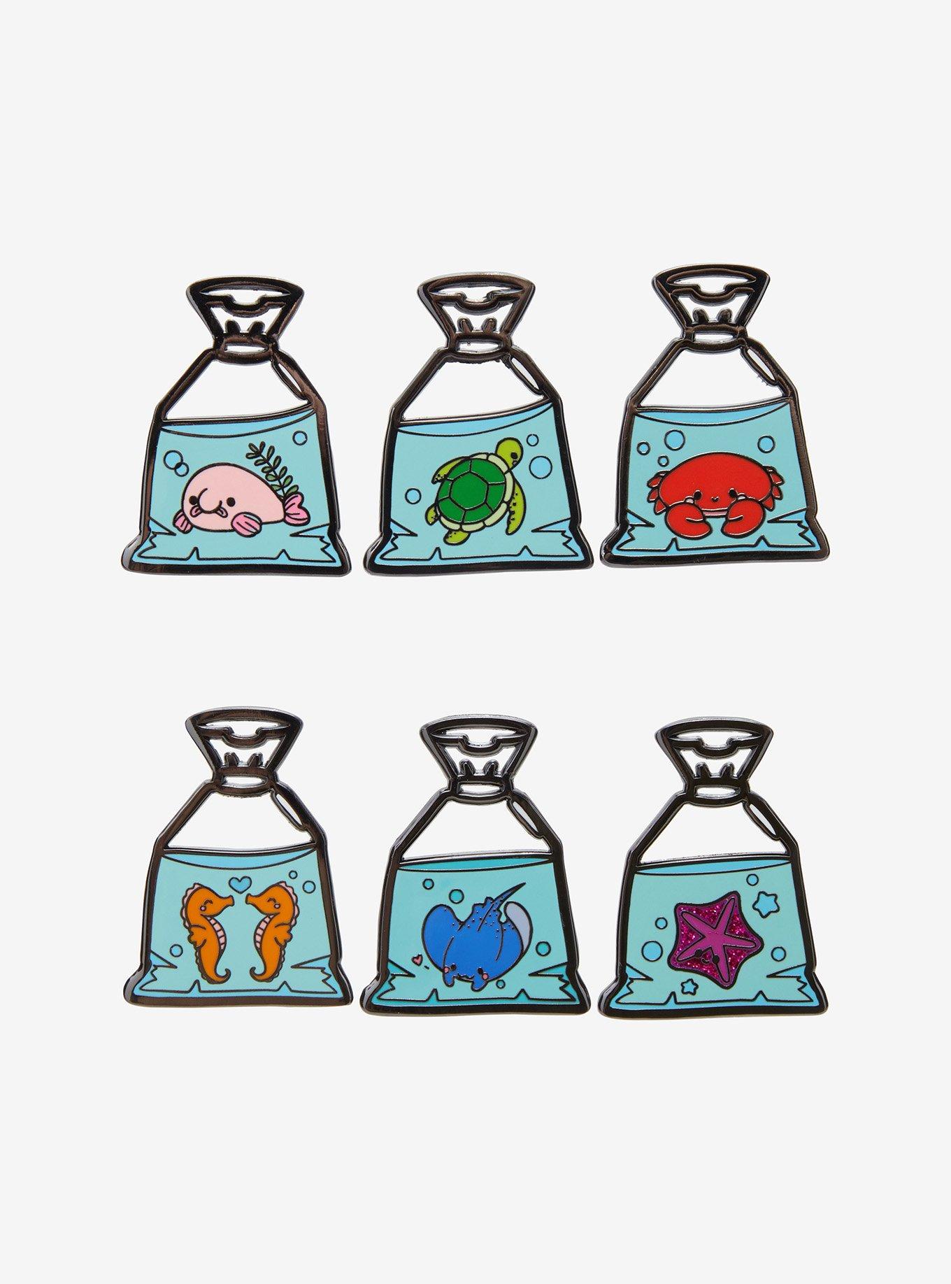 Baggie Buddies Series 2 Blind Box Enamel Pin By TKcreates Hot Topic Exclusive, , hi-res