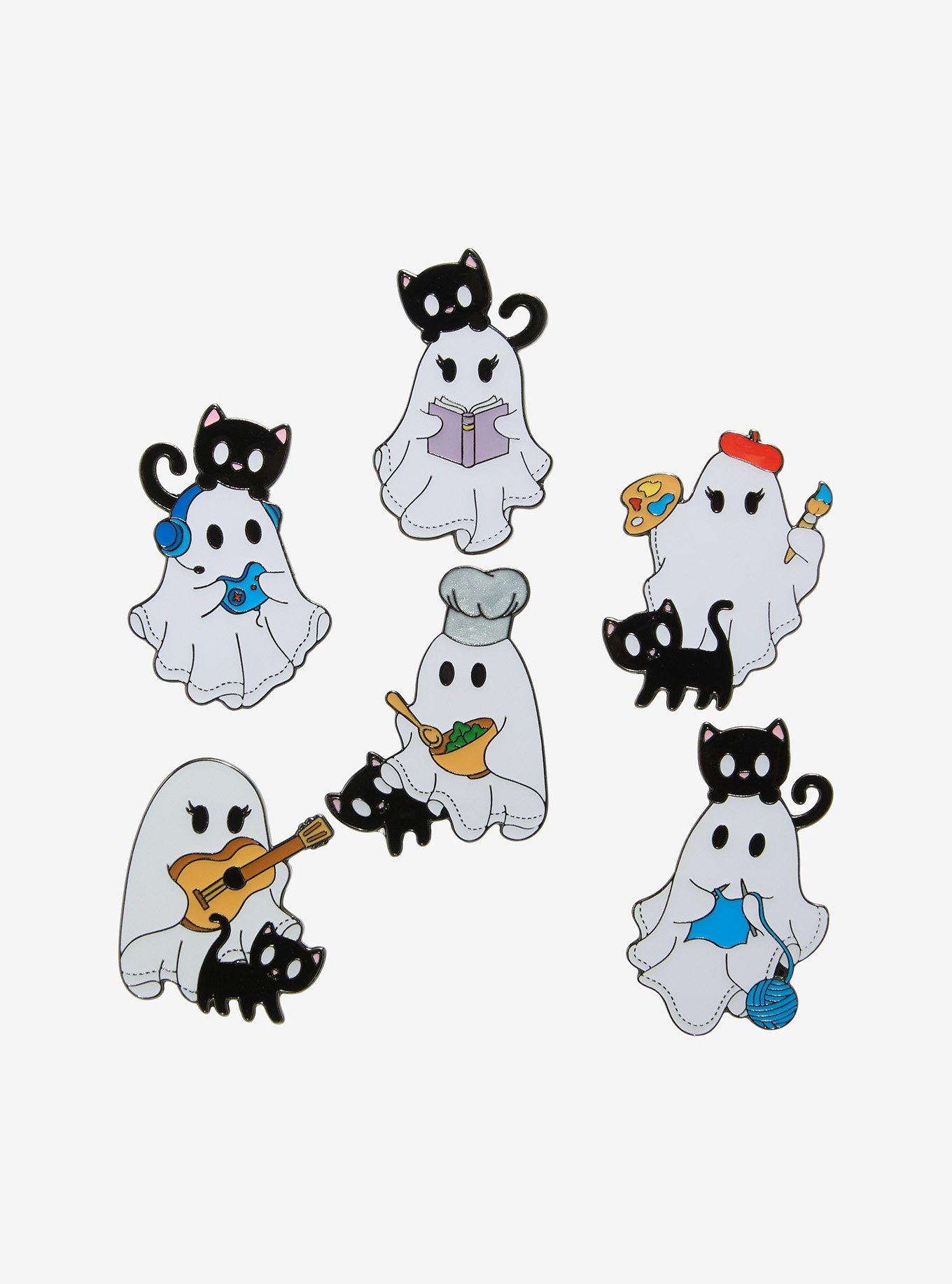Ghostees Hobbies Blind Bag Enamel Pin Hot Topic Exclusive, , hi-res