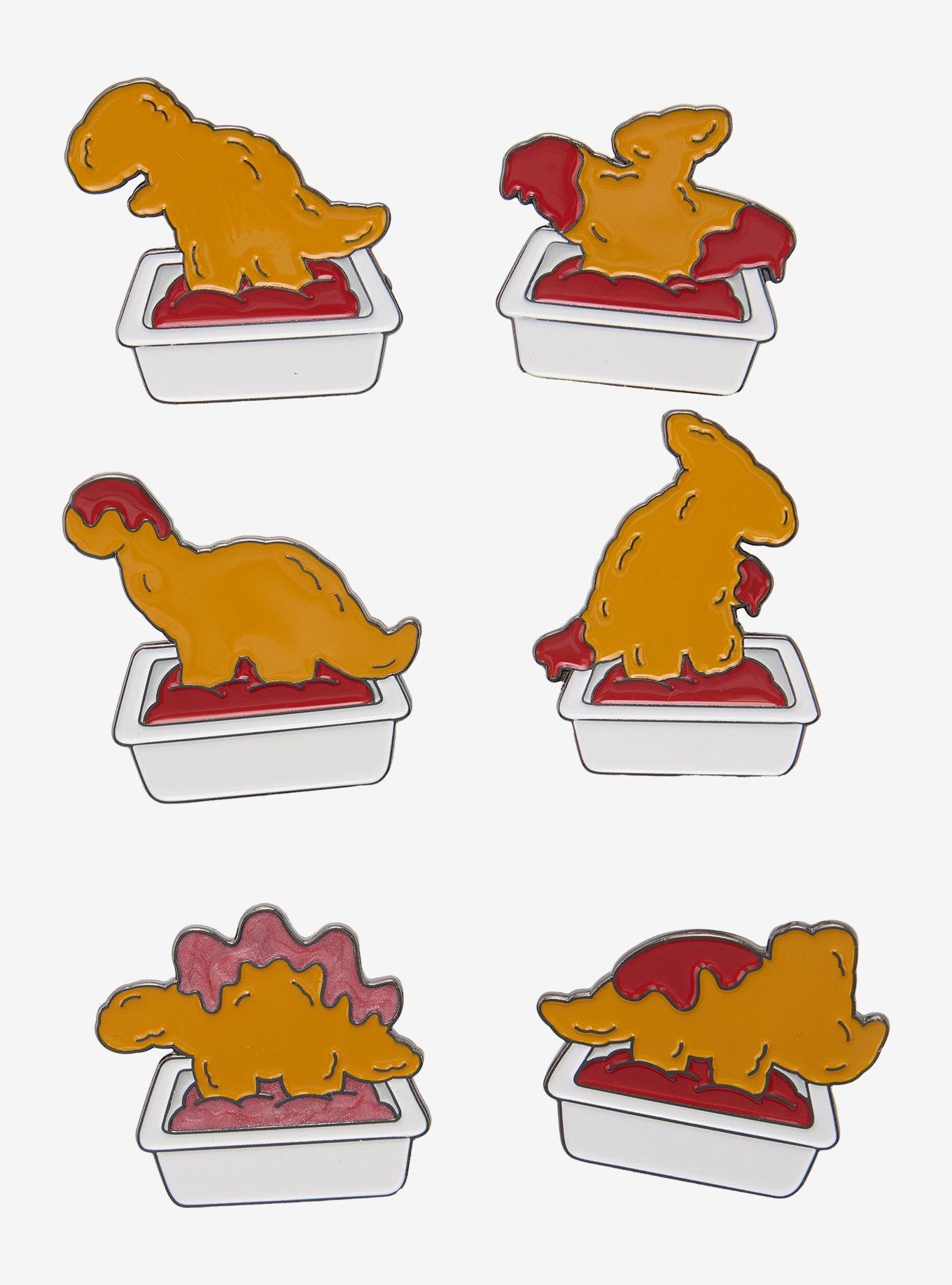 Dino Nuggies Blind Box Enamel Pin Hot Topic Exclusive, , hi-res