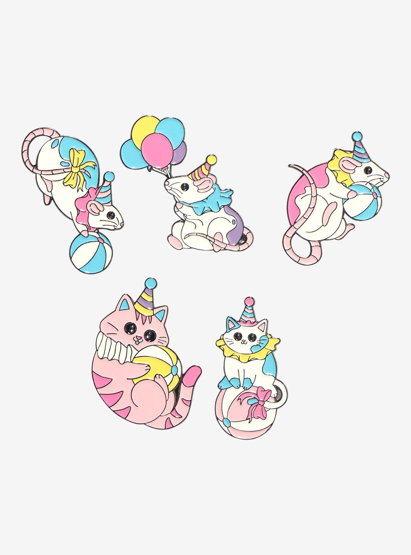 Kawaii Clowns Blind Box Enamel Pin Hot Topic Exclusive, , hi-res