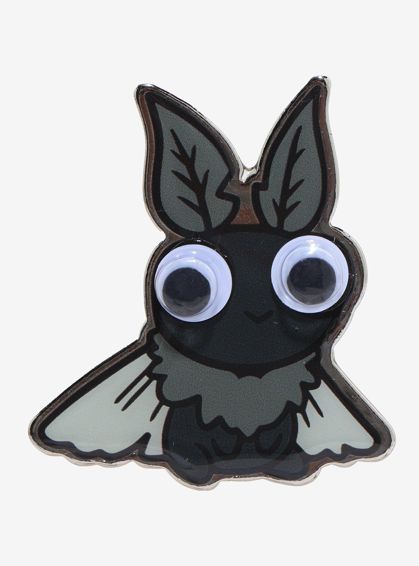 Mothman Googly Eyes Enamel Pin, , hi-res