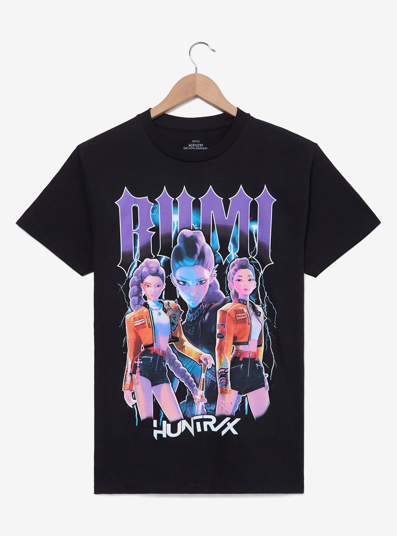 KPop Demon Hunters Rumi Multi-Portrait Women's T-Shirt - BoxLunch Exclusive, , hi-res