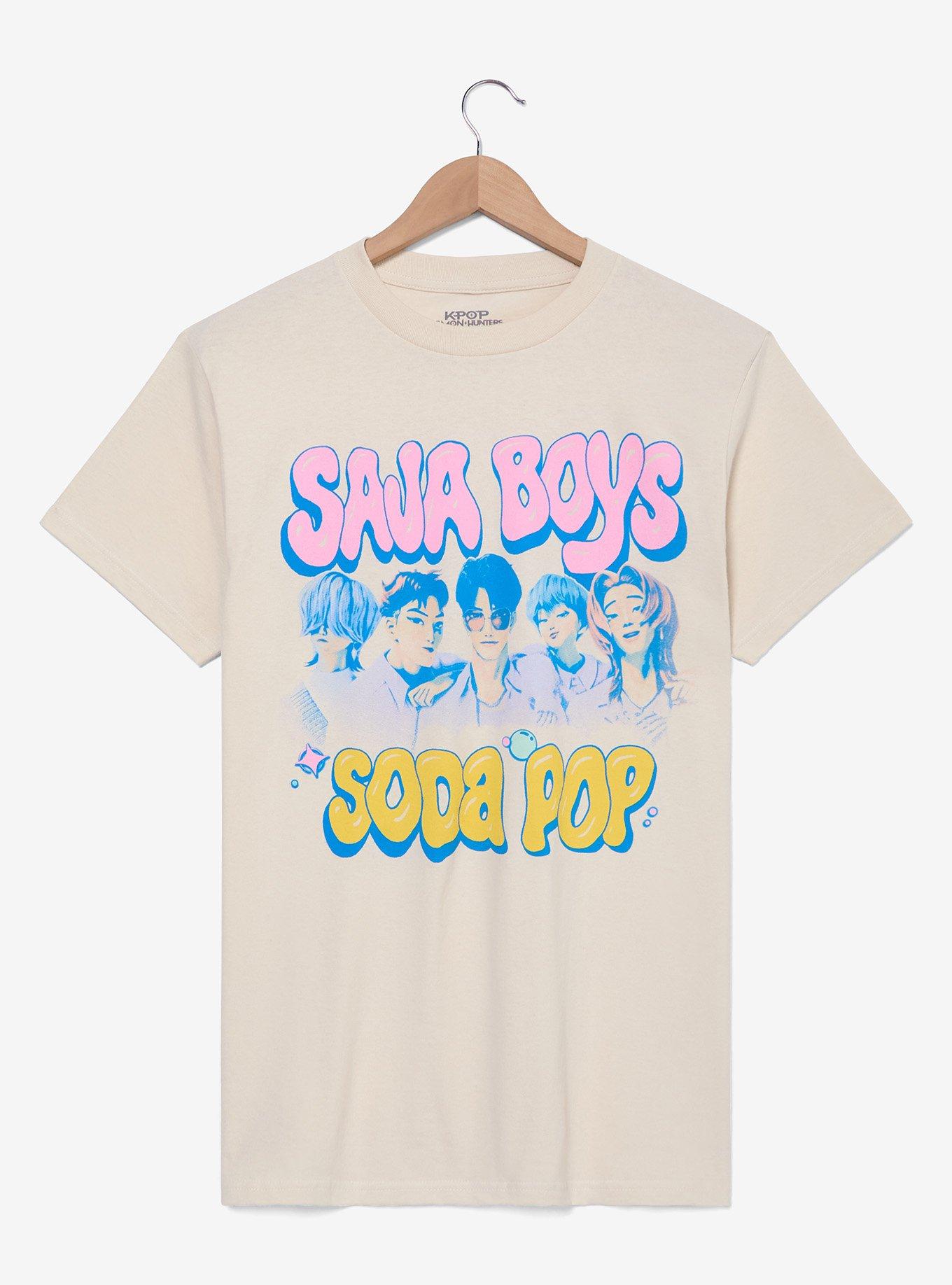 KPop Demon Hunters Saja Boys Soda Pop Women's T-Shirt - BoxLunch Exclusive