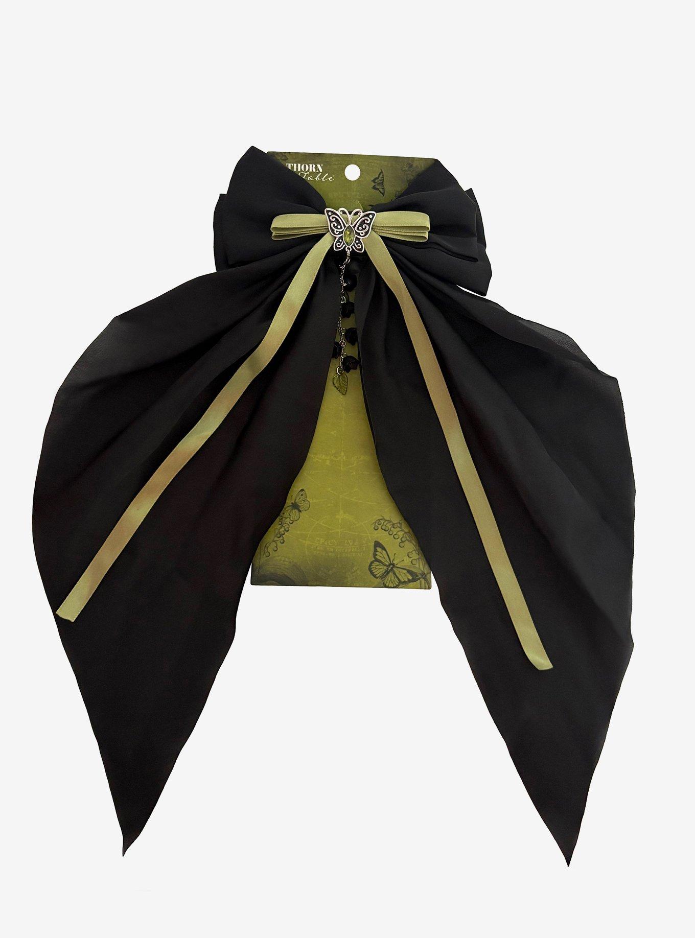 Thorn & Fable Moth Hair Bow, , hi-res