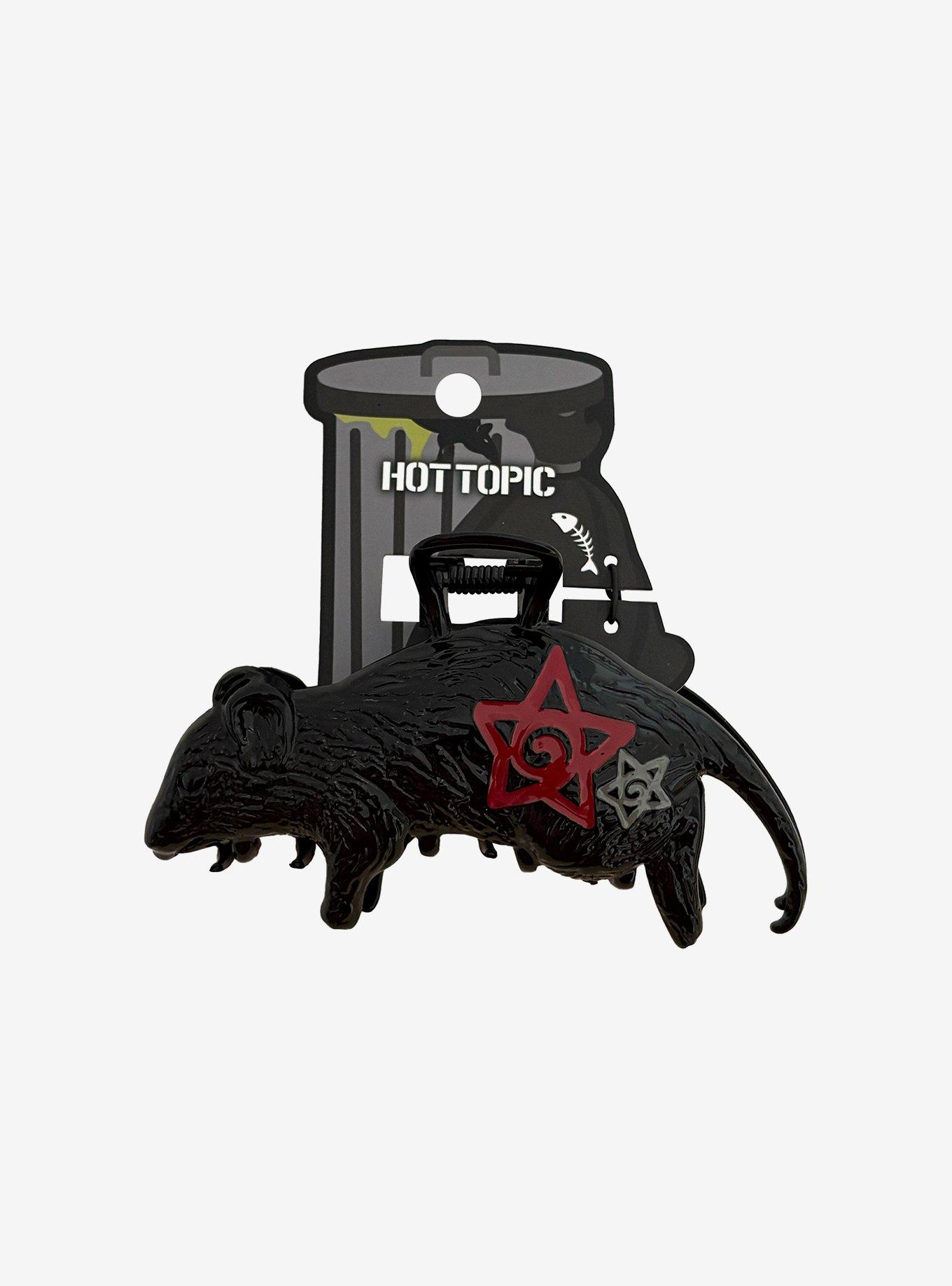 Black Rat Star Claw Hair Clip, , hi-res