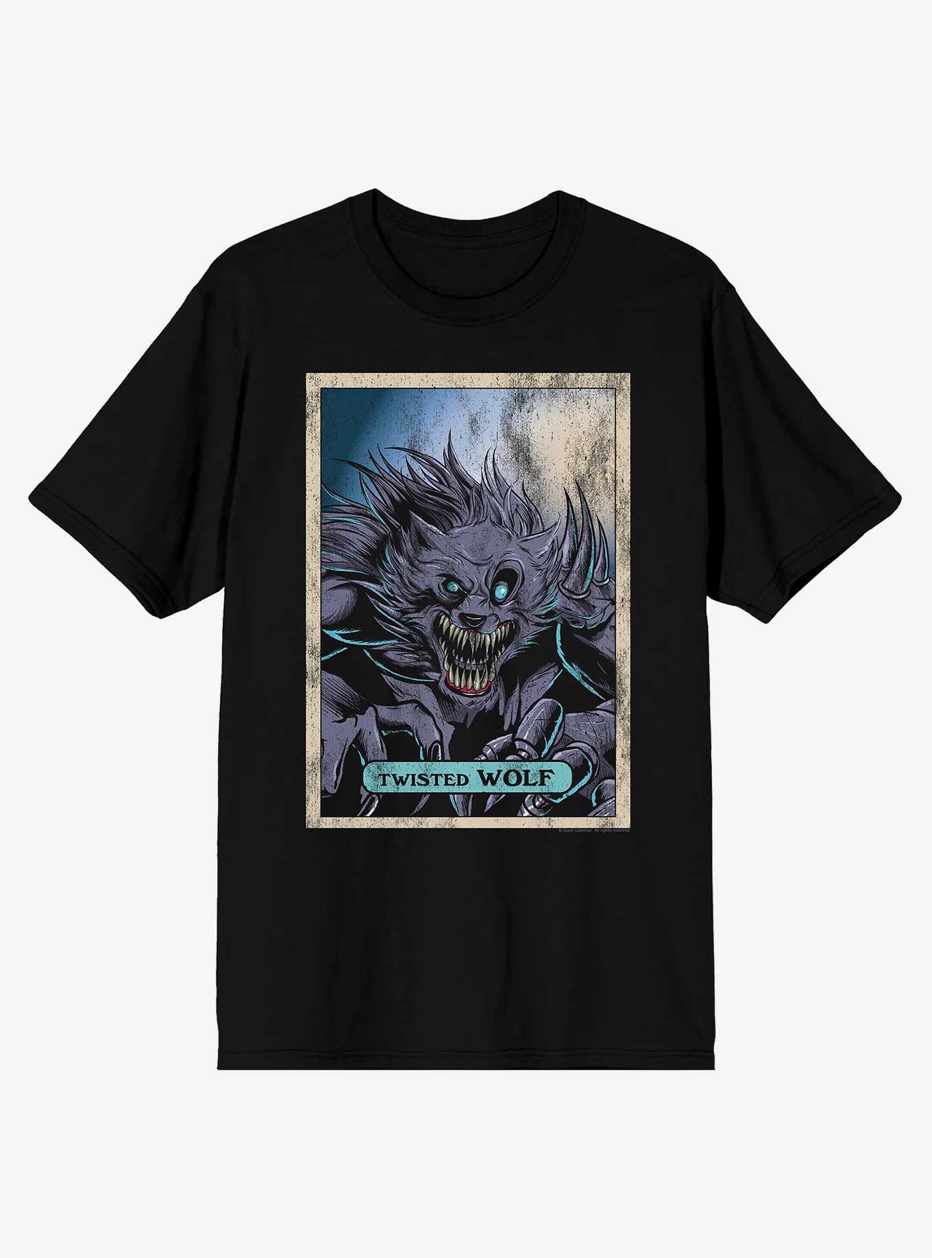 Five Nights At Freddy's Twisted Wolf Portrait T-Shirt, , hi-res