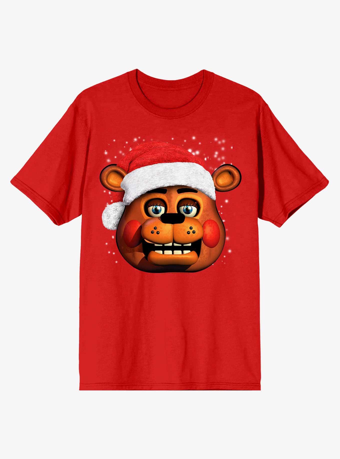 Five Nights At Freddy's Santa Freddy T-Shirt, , hi-res