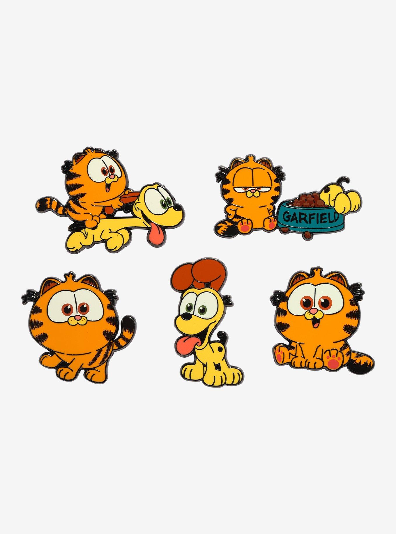 Garfield Chibi Garfield Blind Box Enamel Pin Hot Topic Exclusive, , hi-res