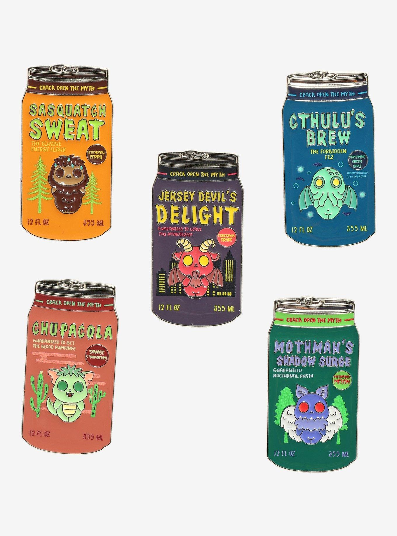 Cryptid Soda Can Blind Box Enamel Pin Hot Topic Exclusive, , hi-res