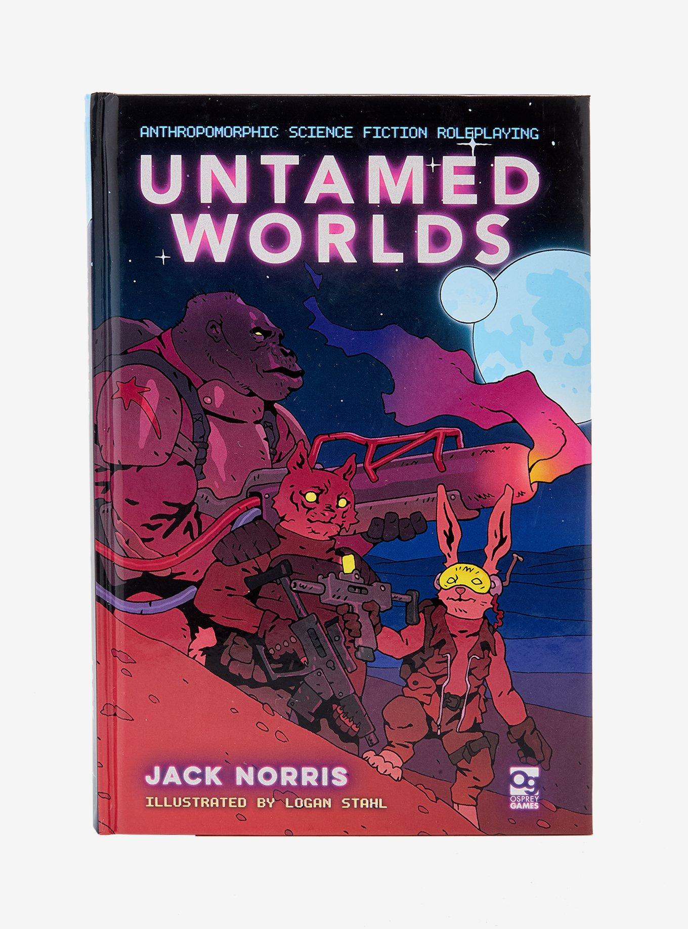 Untamed Worlds Anthropomorphic Science Fiction Roleplaying Book, , hi-res