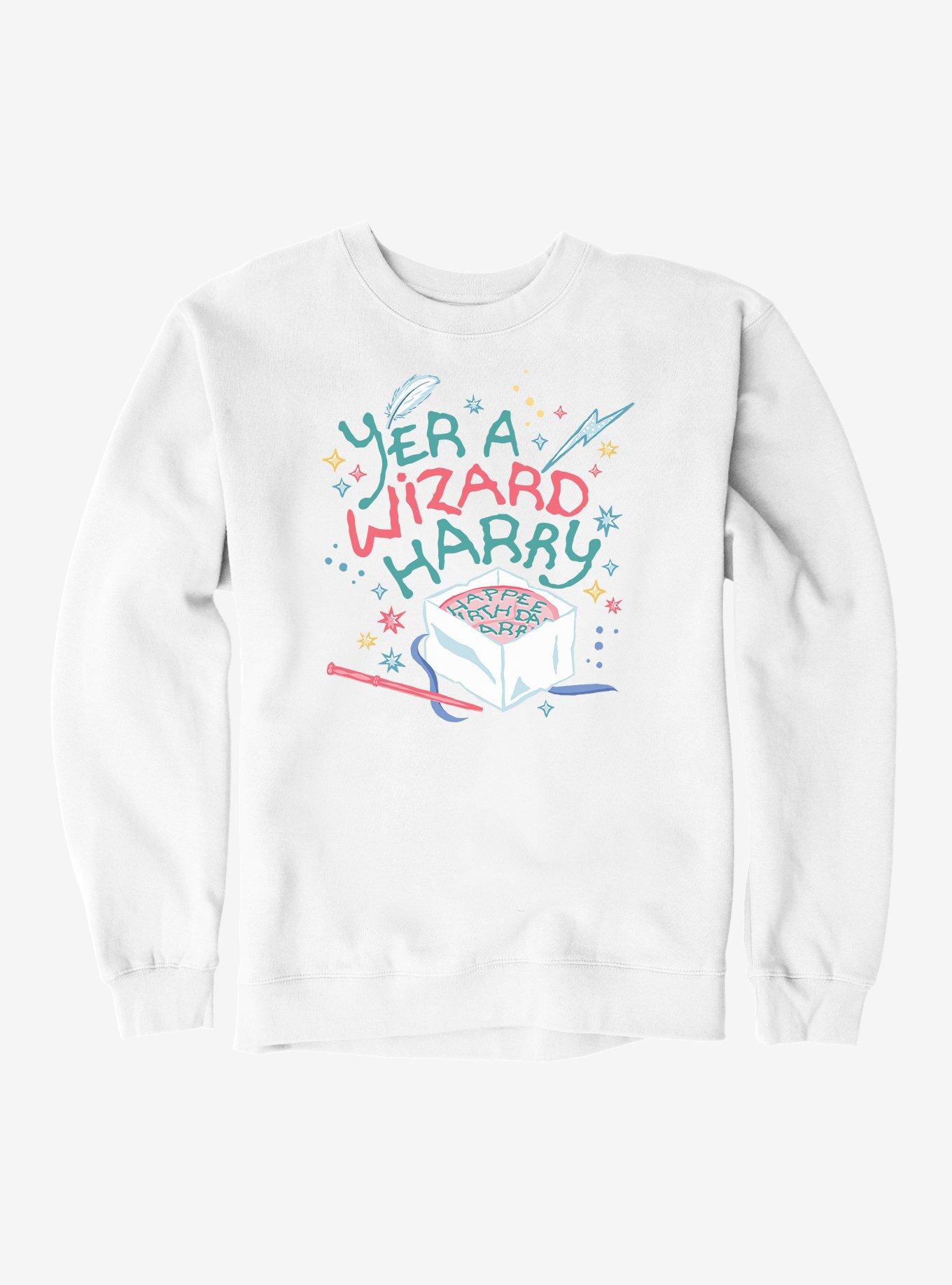 Harry Potter Yer A Wizard Cake Sweatshirt, , hi-res